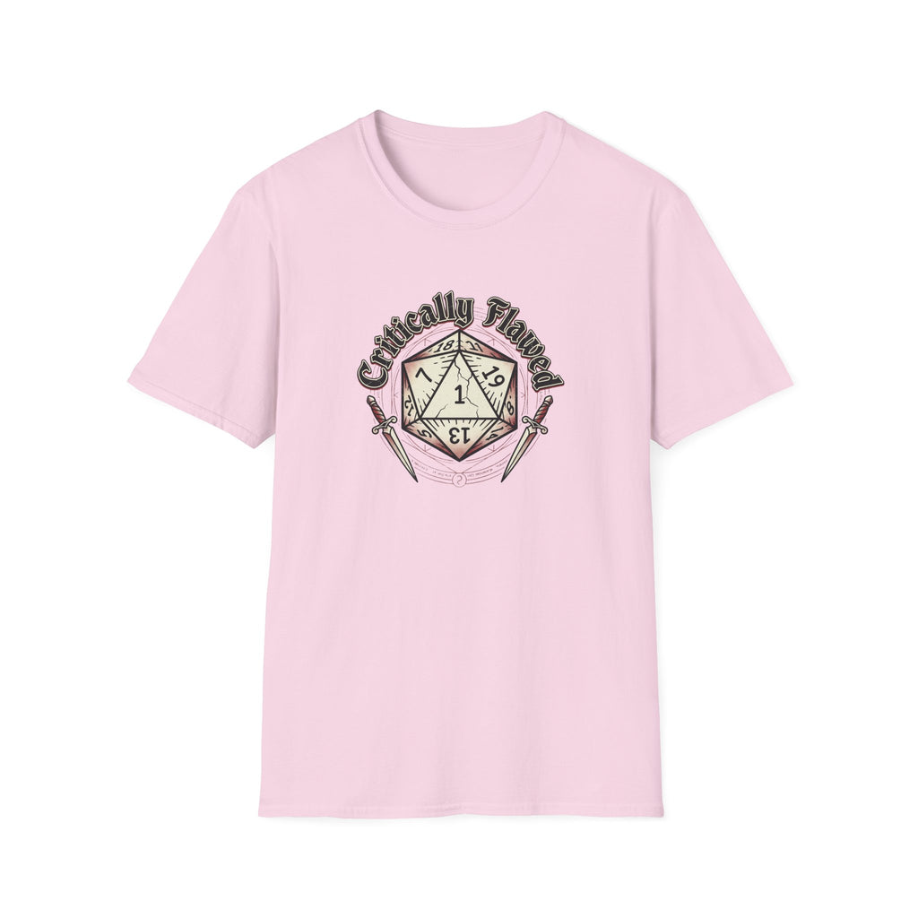 Critically Flawed D20 T-Shirt