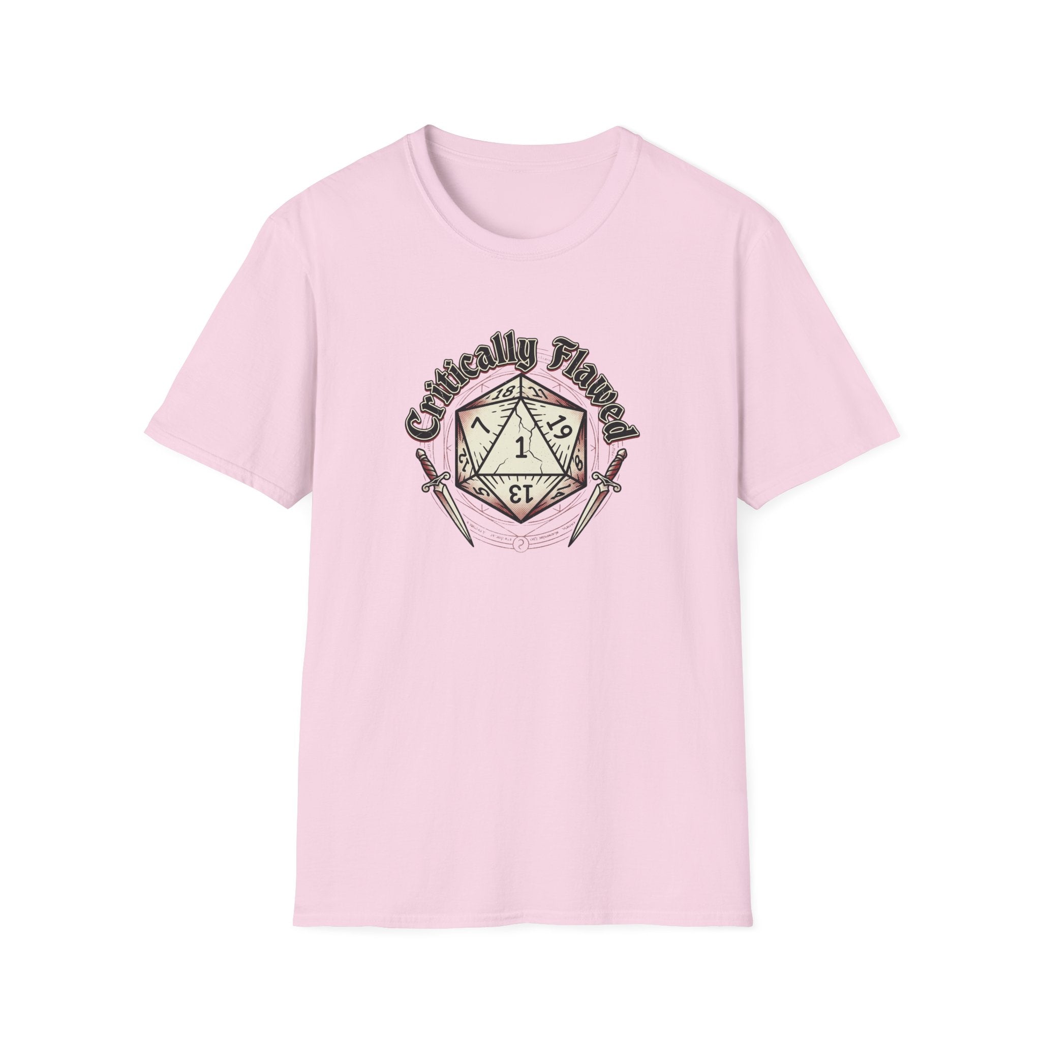 Critically Flawed D20 T-Shirt