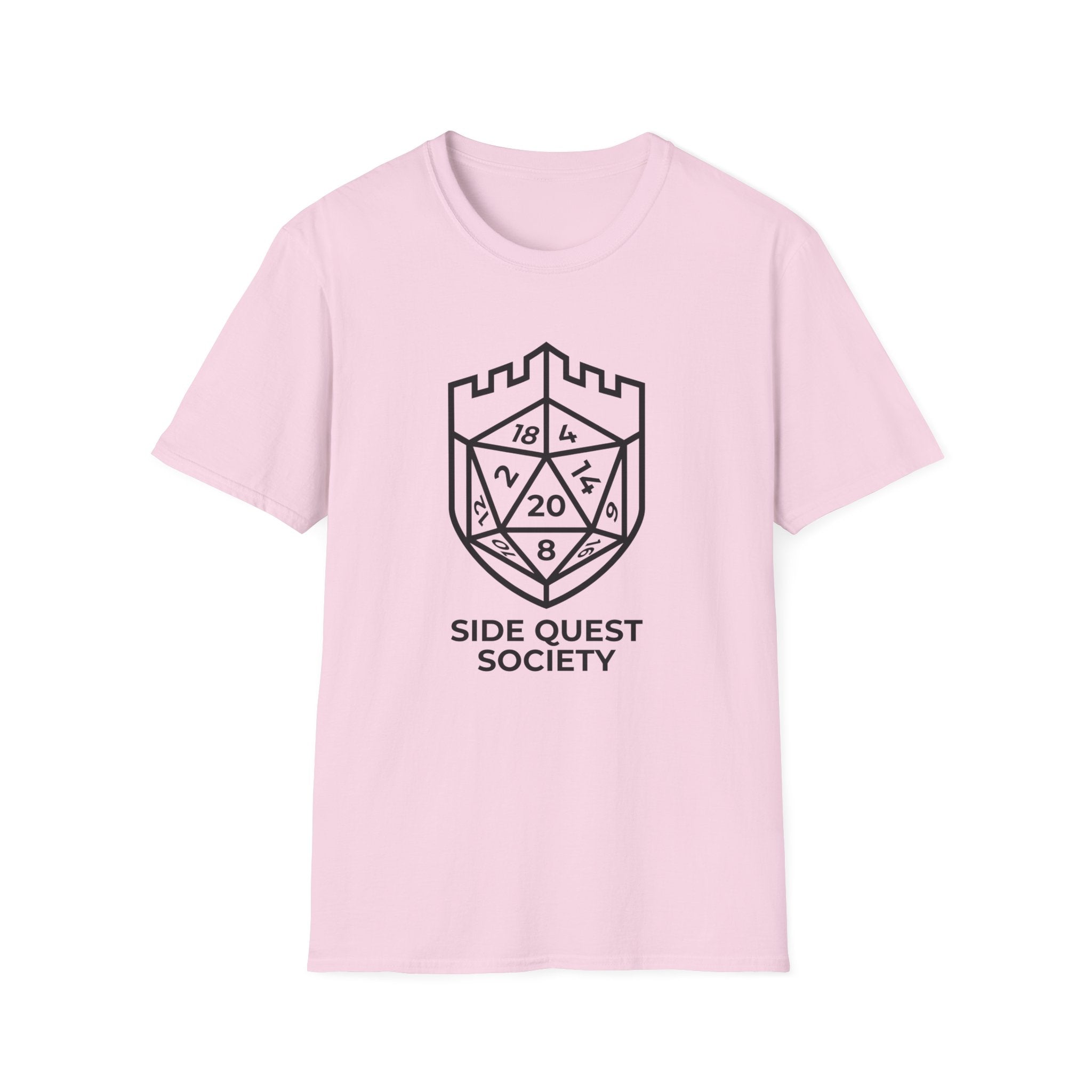 Side Quest Society D20 Crest T-Shirt