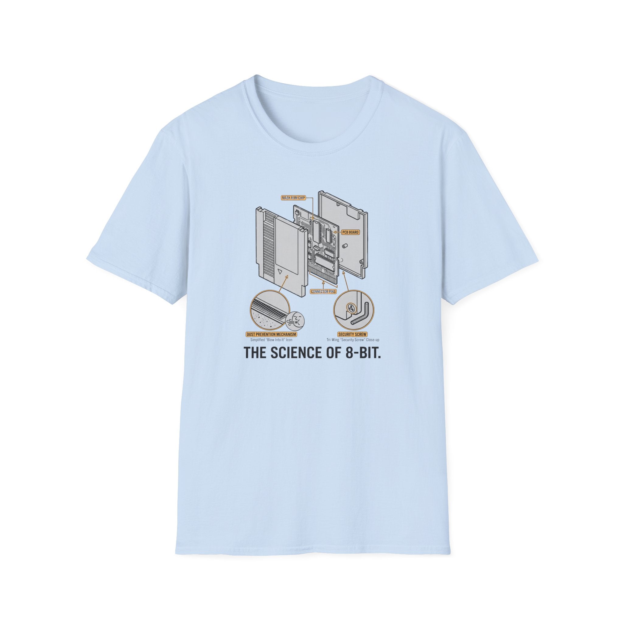 Science of 8-Bit T-shirt