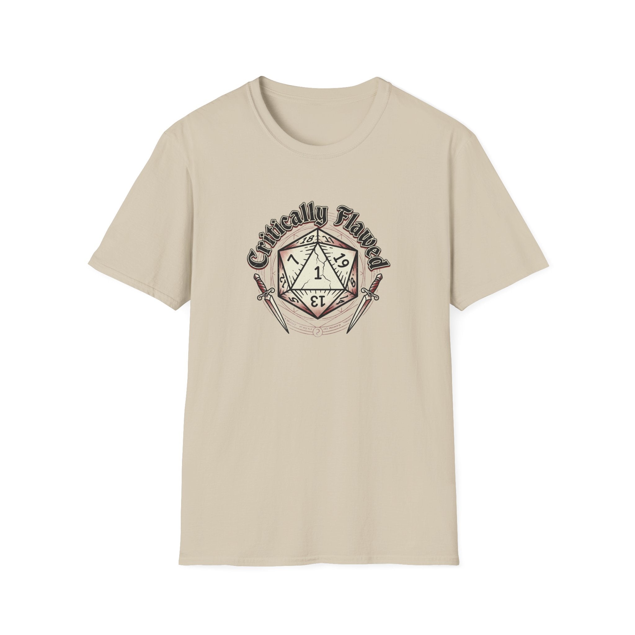Critically Flawed D20 T-Shirt