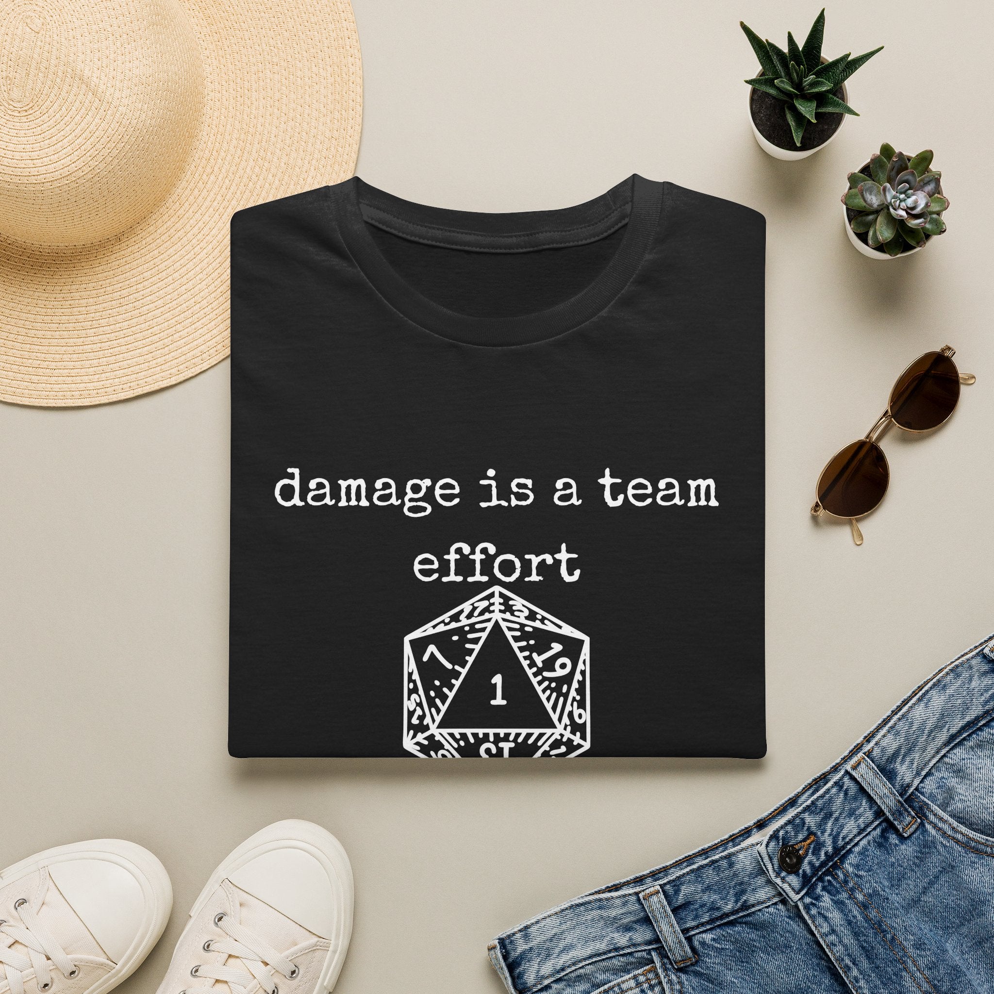 Damage Is a Team Effort T-Shirt