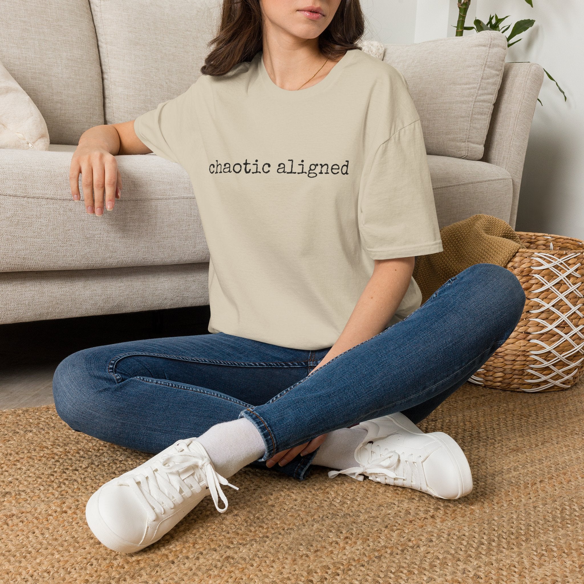 Chaotic Aligned T-Shirt