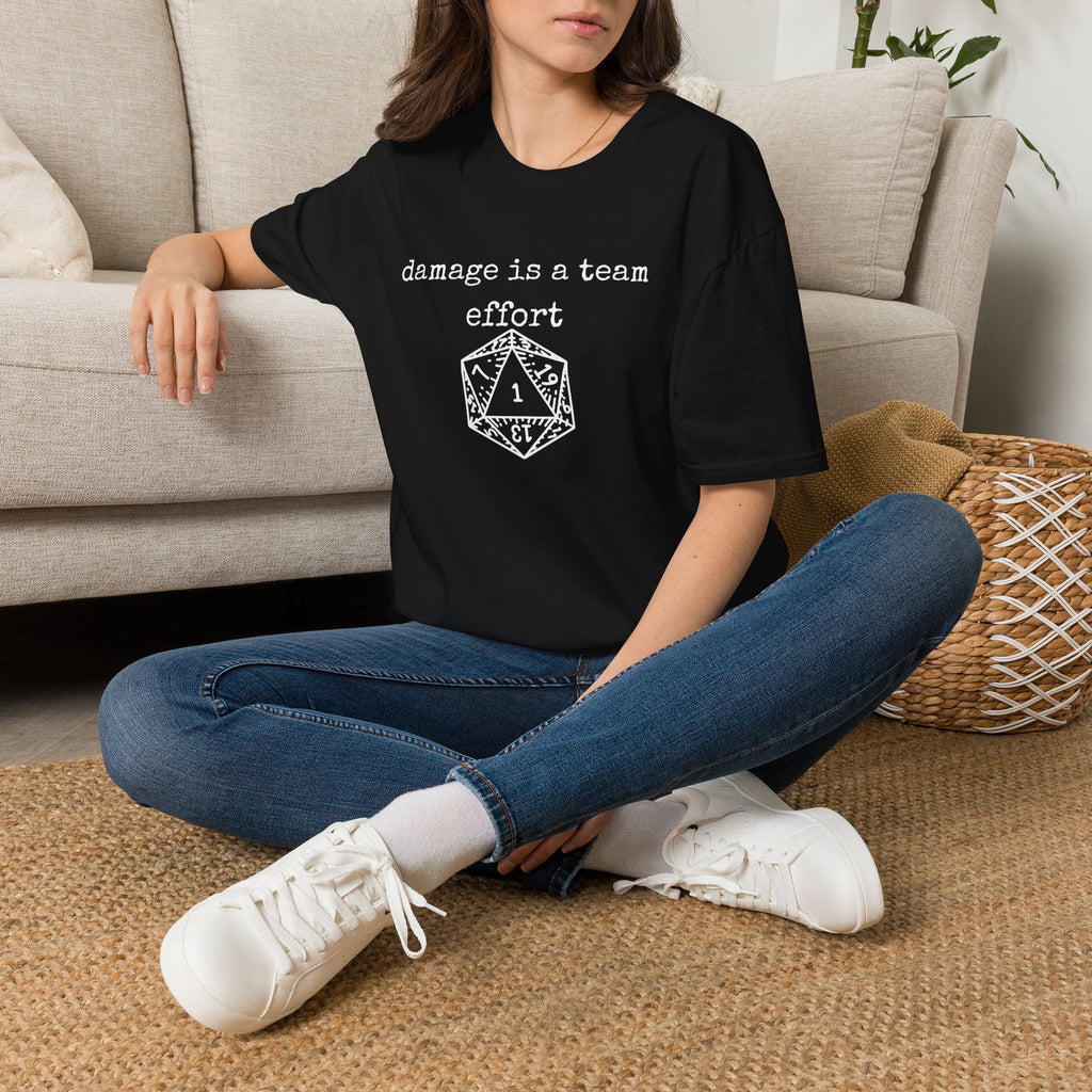 Damage Is a Team Effort T-Shirt