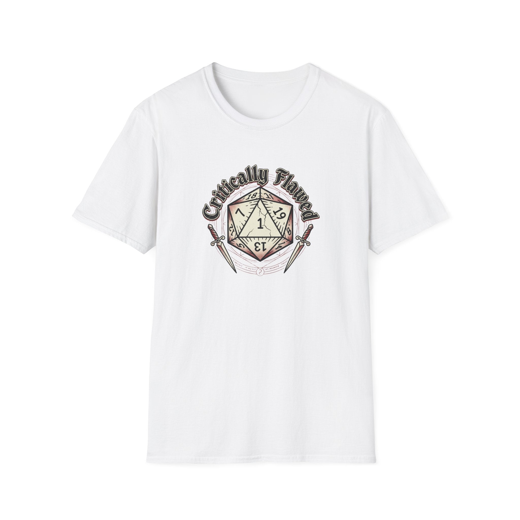 Critically Flawed D20 T-Shirt