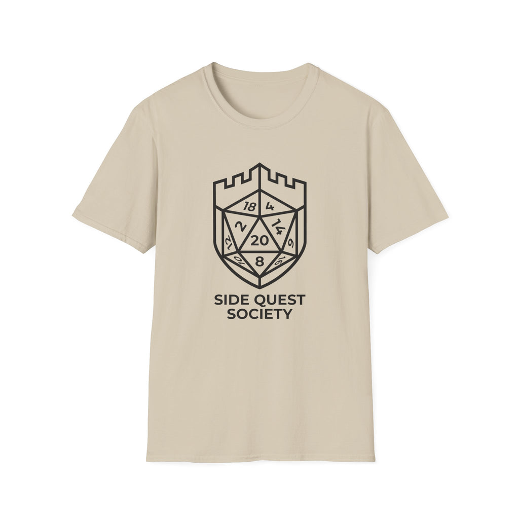 Side Quest Society D20 Crest T-Shirt
