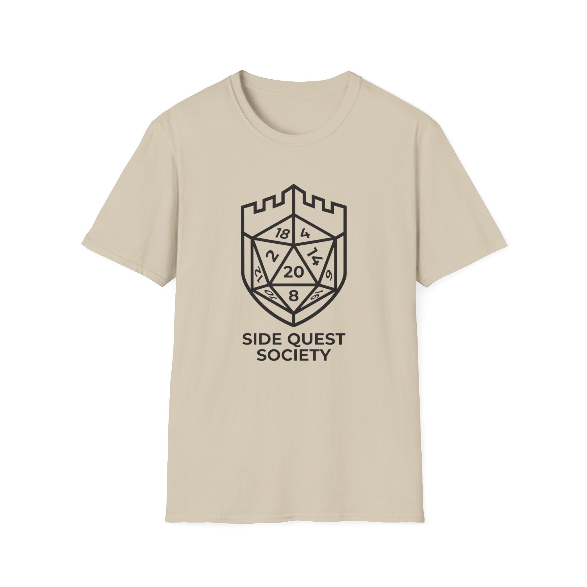 Side Quest Society D20 Crest T-Shirt