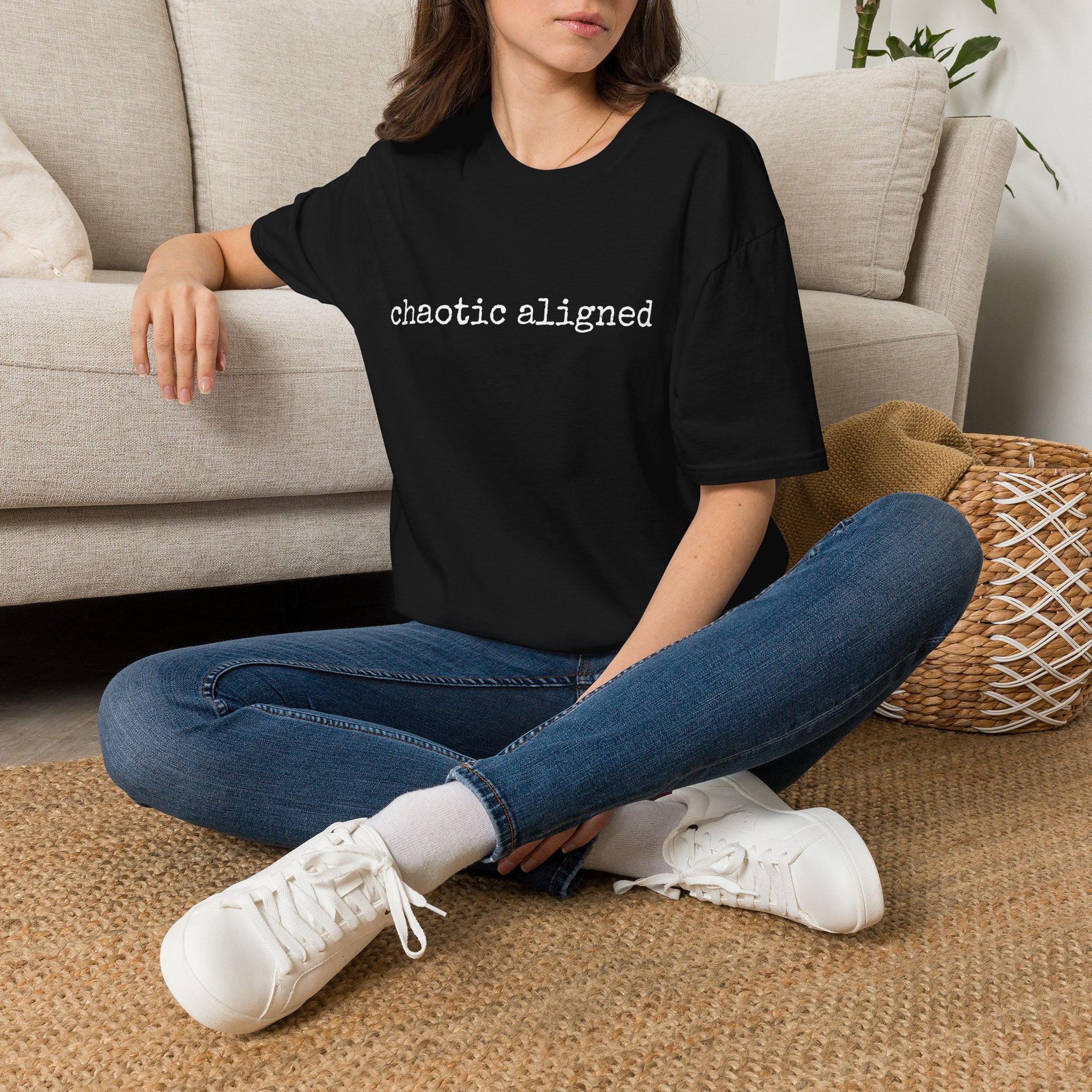 Chaotic Aligned T-Shirt