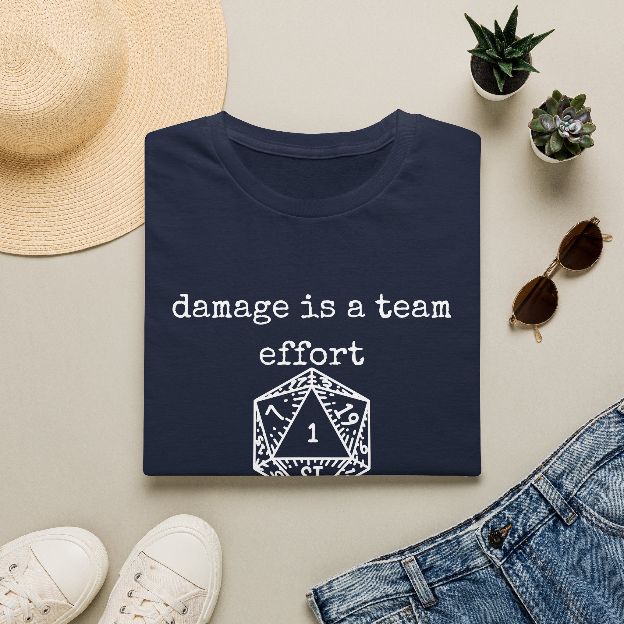 Damage Is a Team Effort T-Shirt