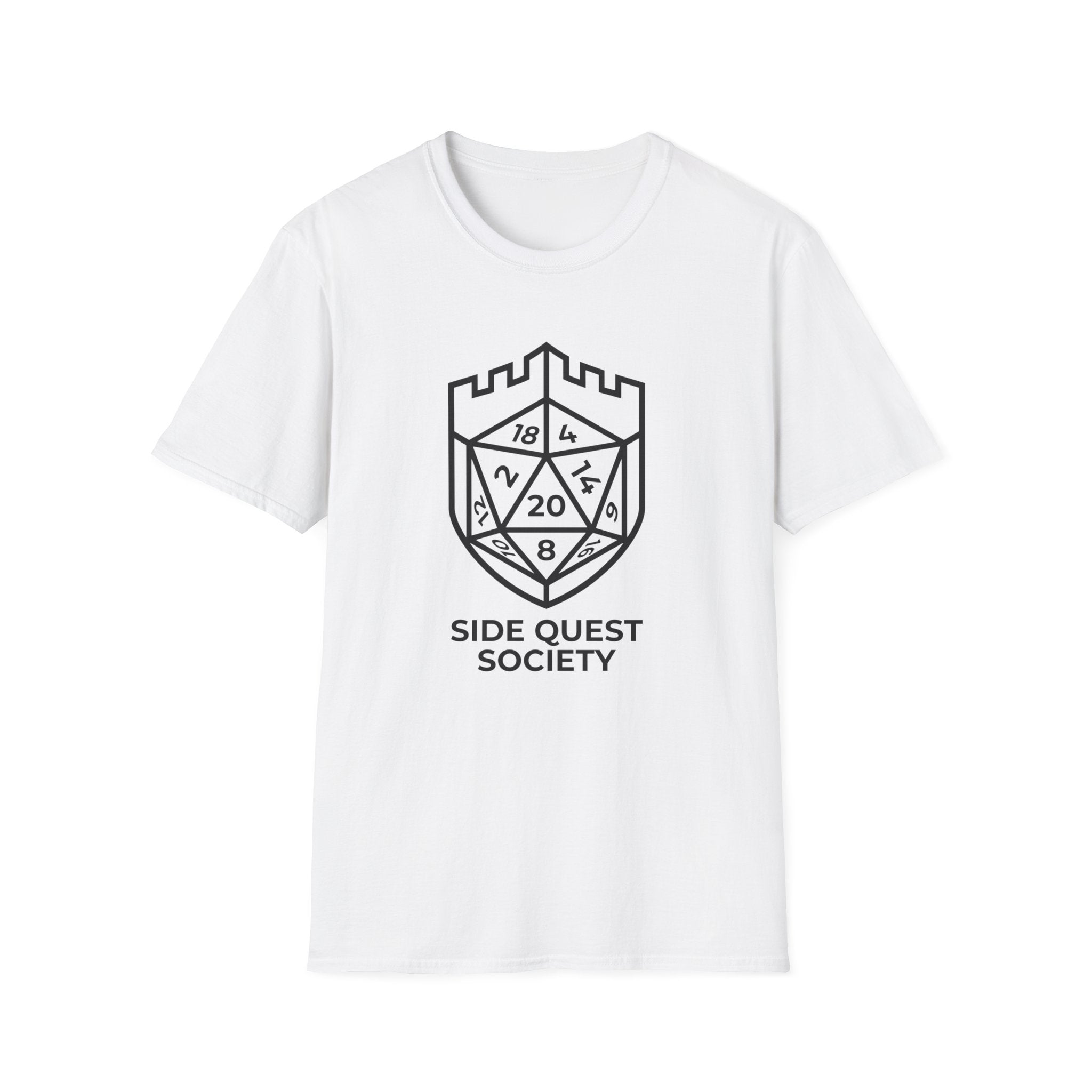 Side Quest Society D20 Crest T-Shirt