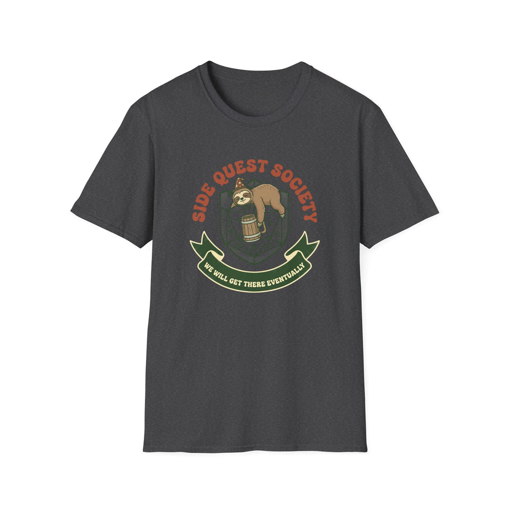 Side Quest Sloth Society T-shirt