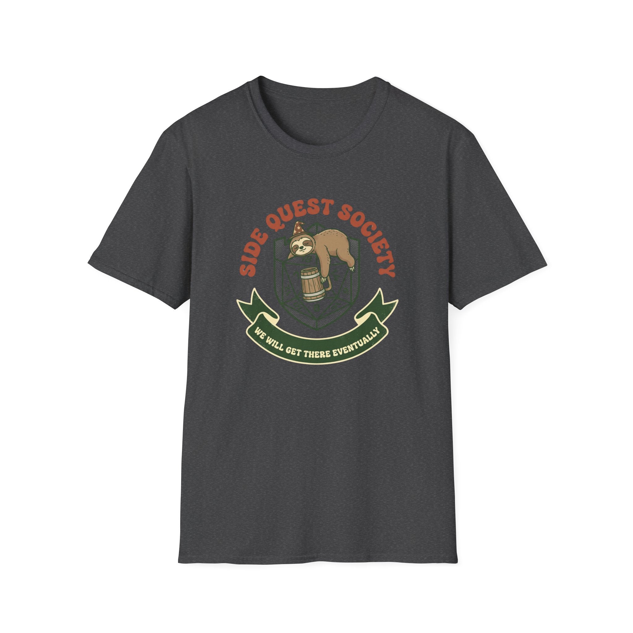 Side Quest Sloth Society T-shirt