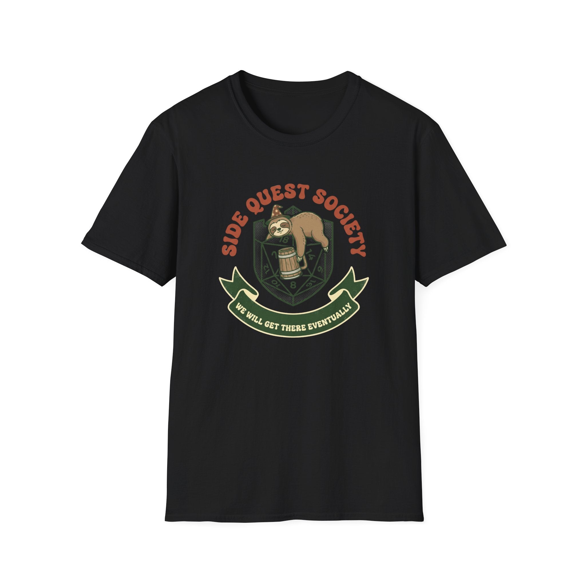 Side Quest Sloth Society T-shirt