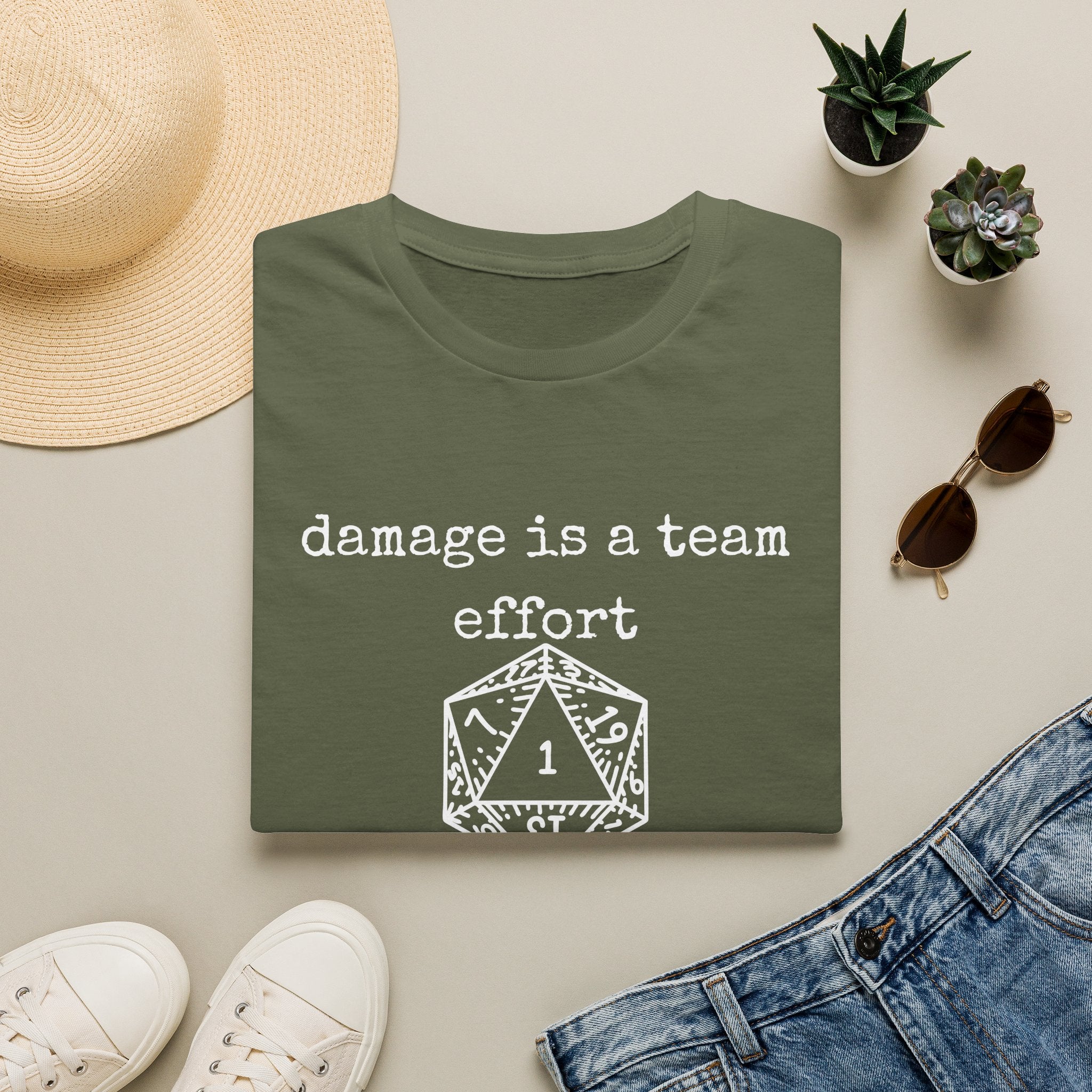 Damage Is a Team Effort T-Shirt