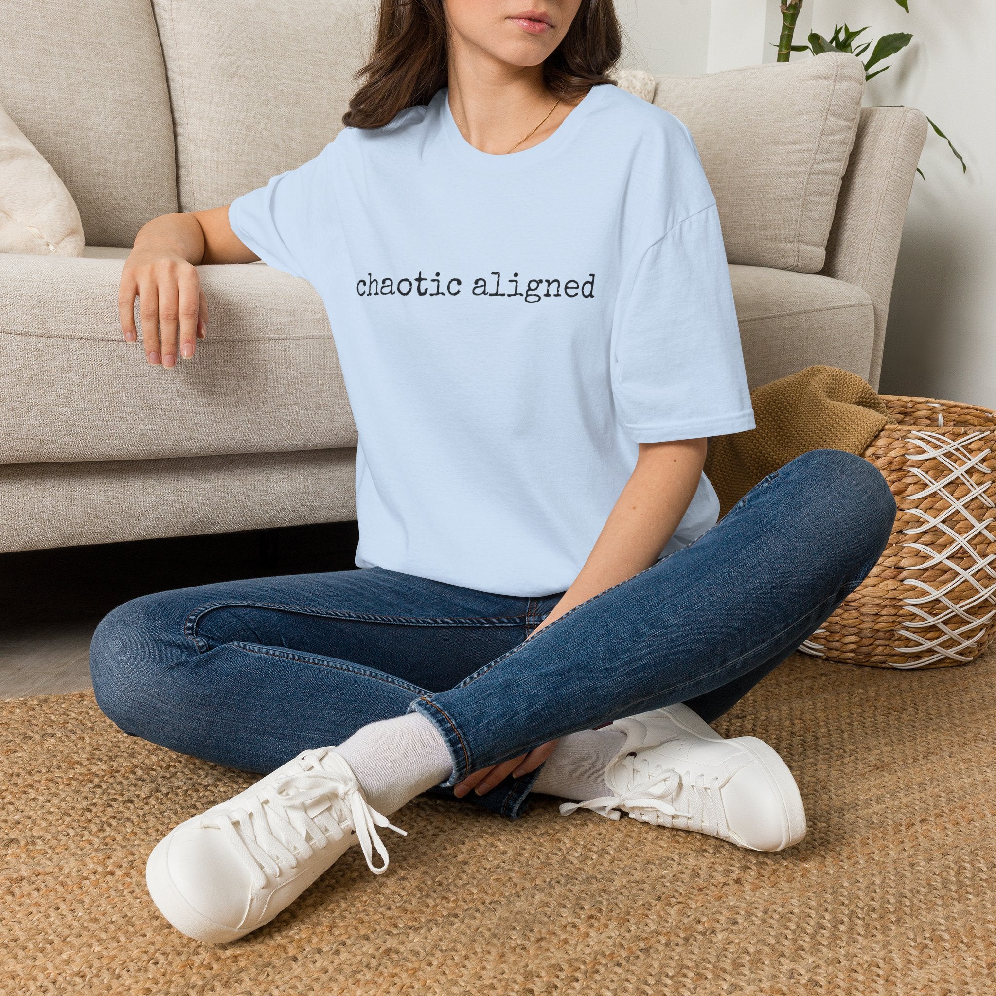 Chaotic Aligned T-Shirt