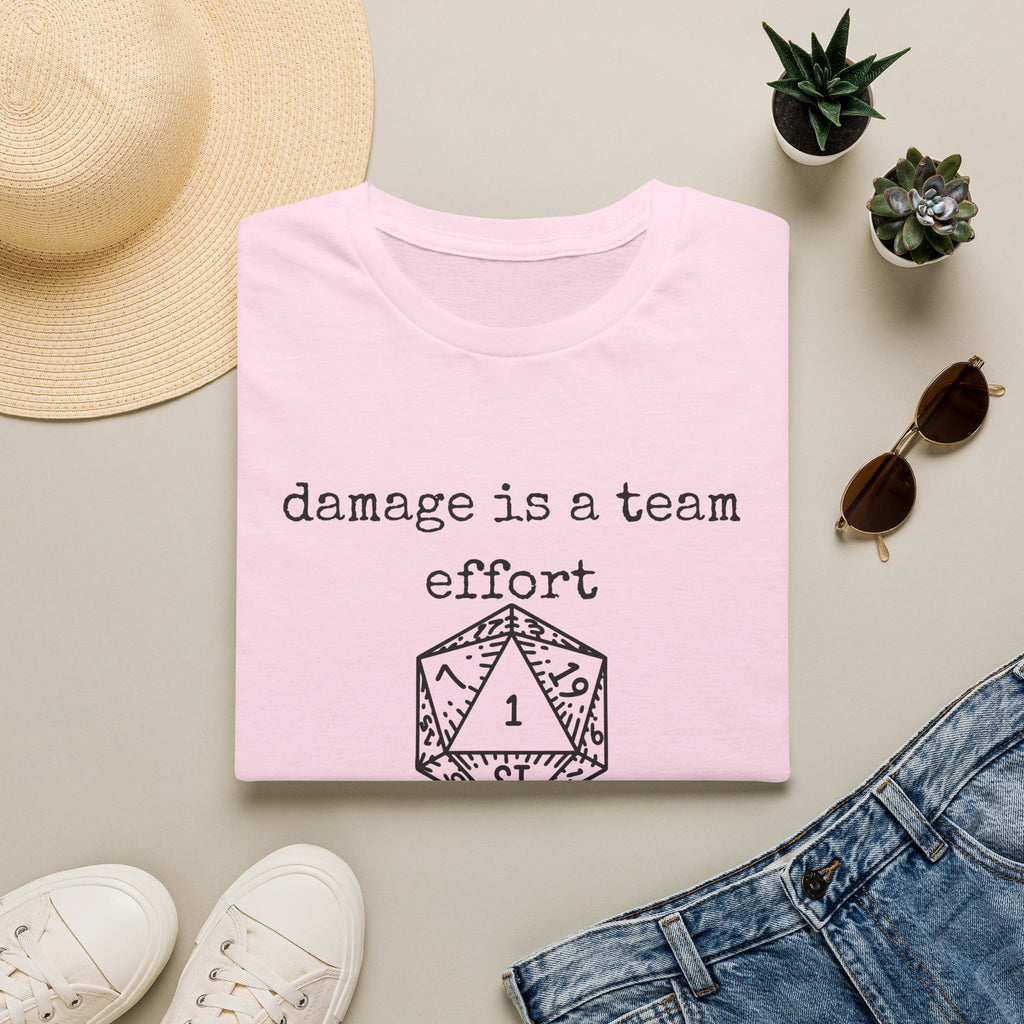 Damage Is a Team Effort T-Shirt