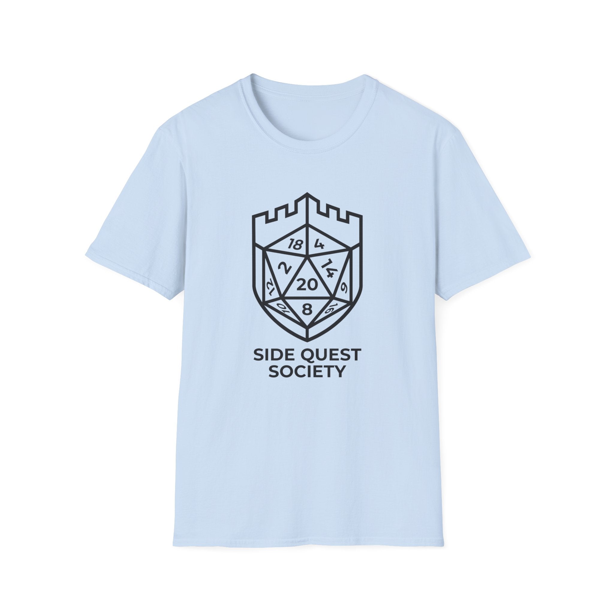 Side Quest Society D20 Crest T-Shirt
