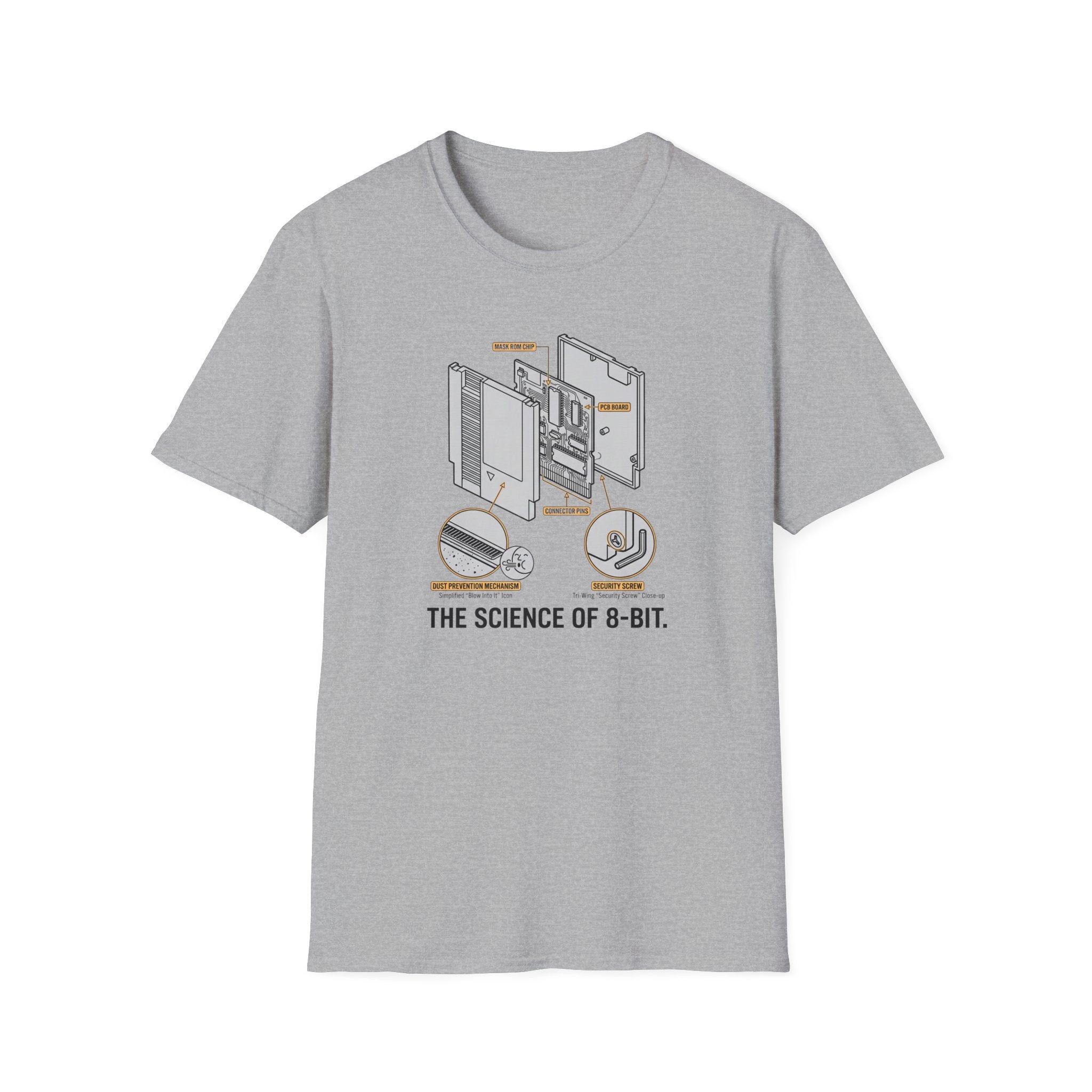 Science of 8-Bit T-shirt