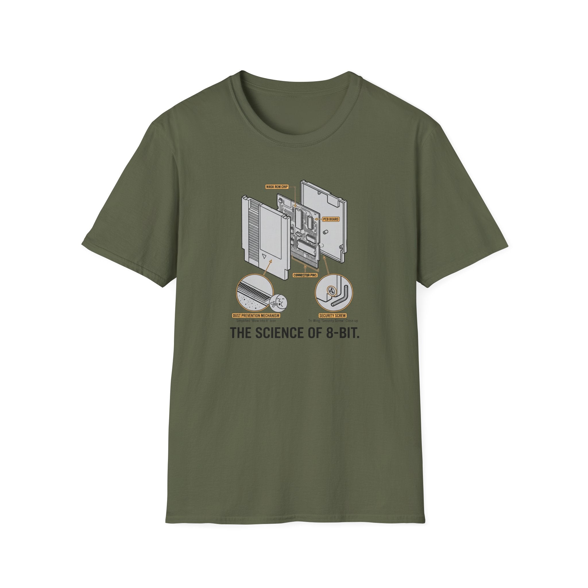 Science of 8-Bit T-shirt