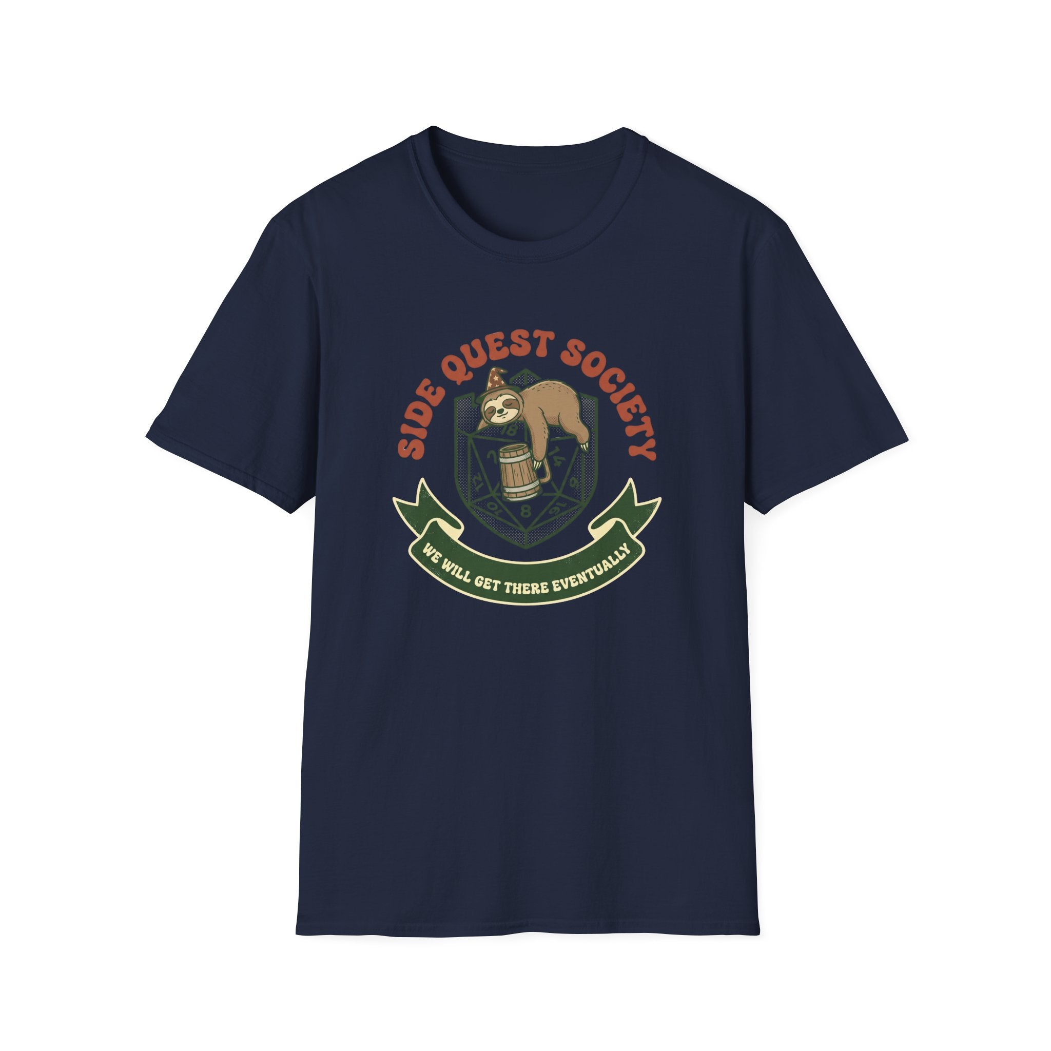 Side Quest Sloth Society T-shirt
