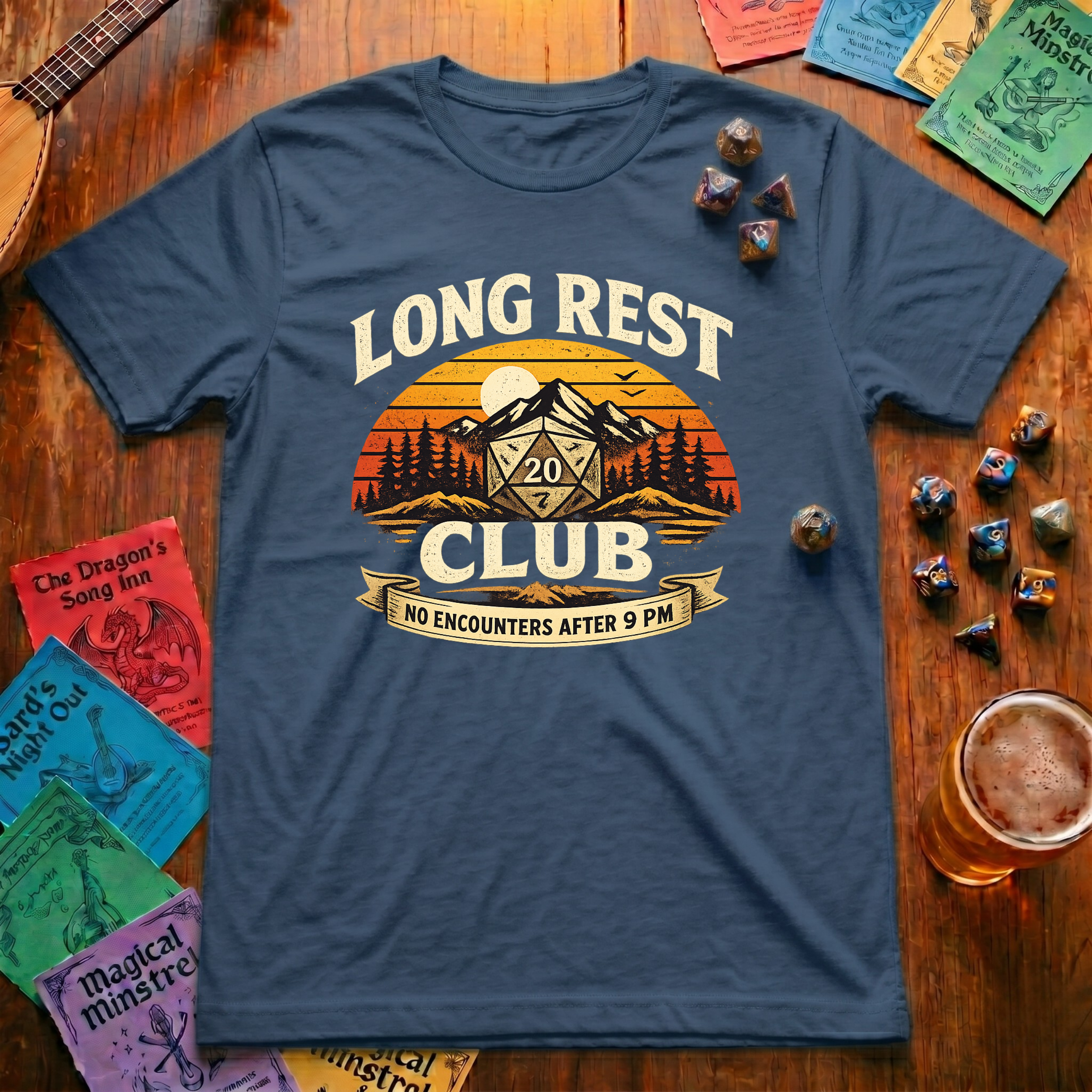 Long Rest Club T-shirt