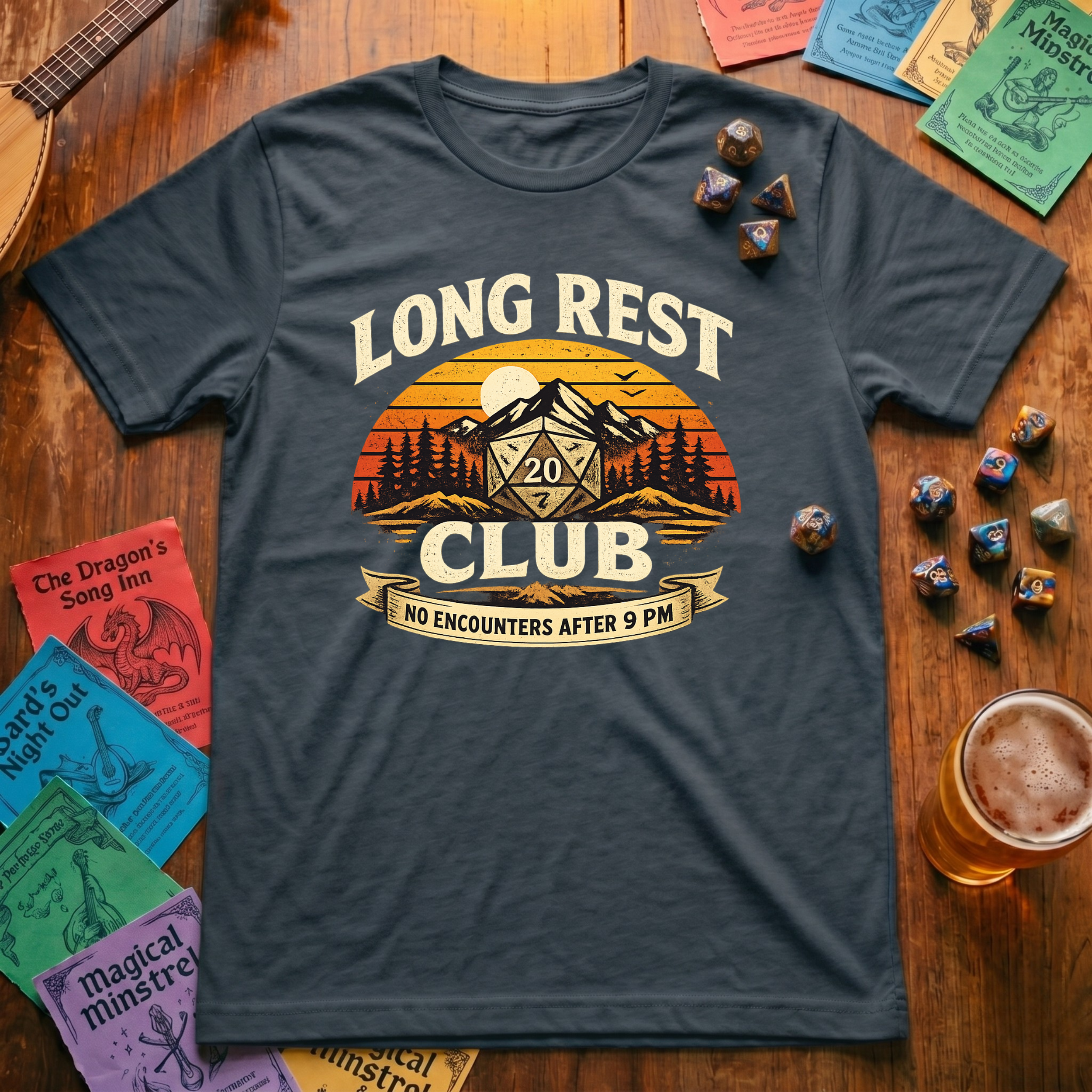 Long Rest Club T-shirt