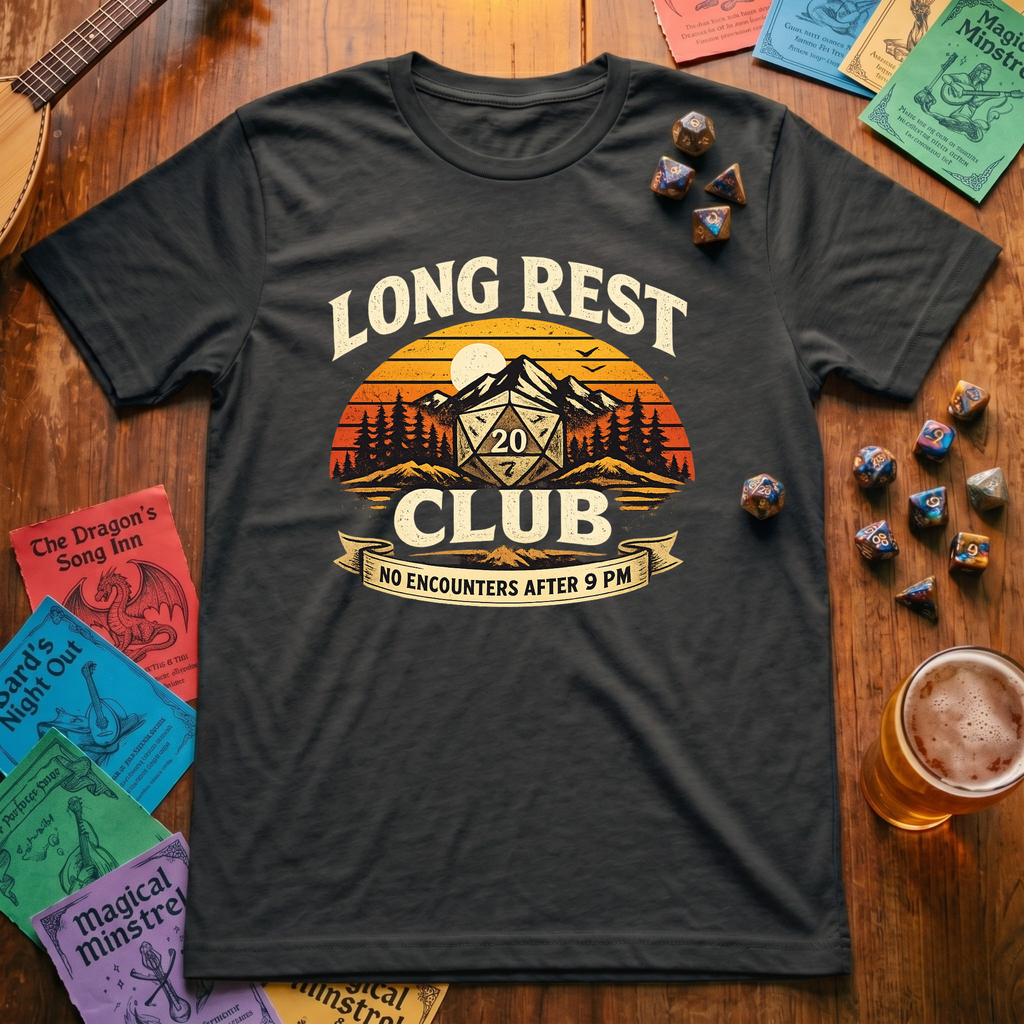 Long Rest Club T-shirt