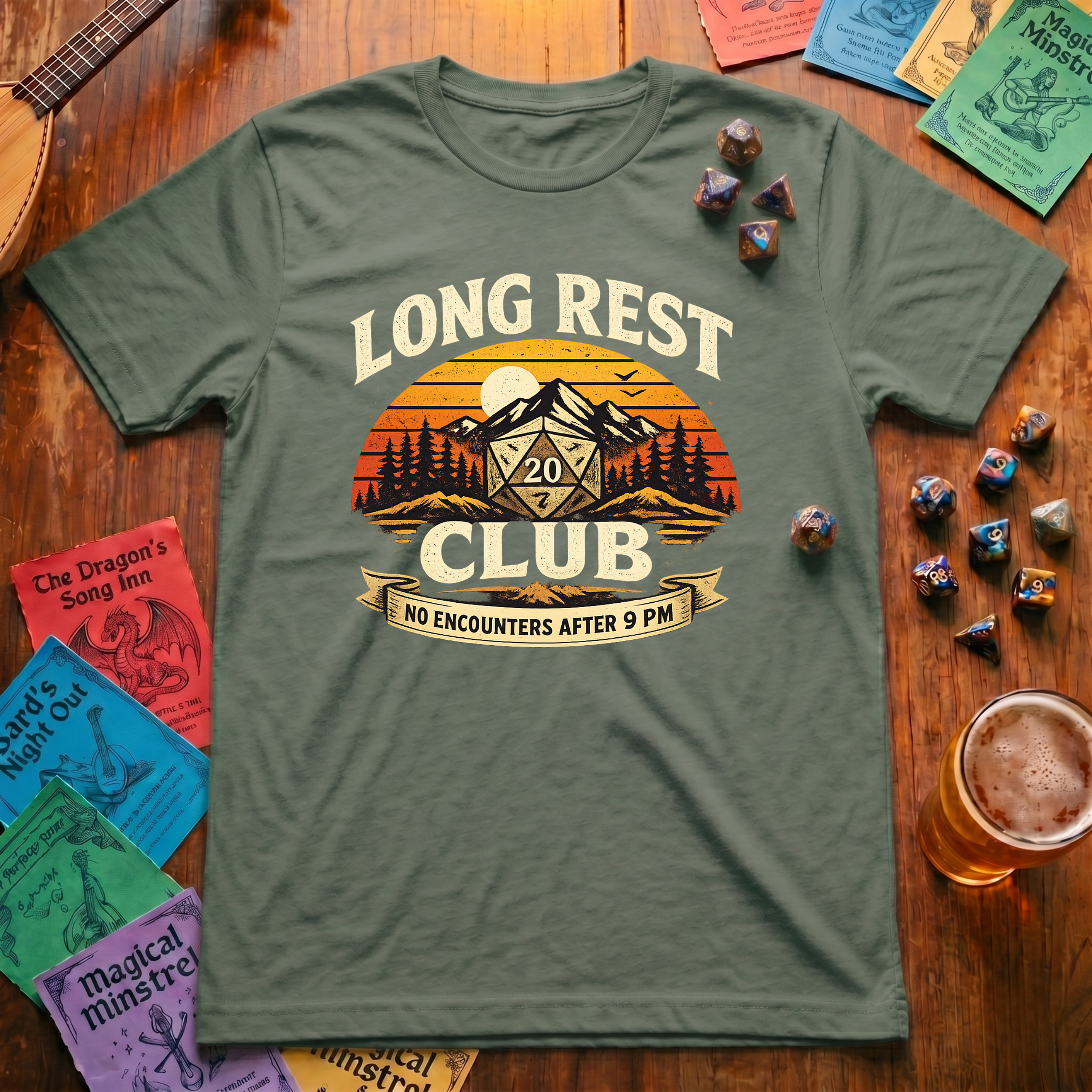Long Rest Club T-shirt