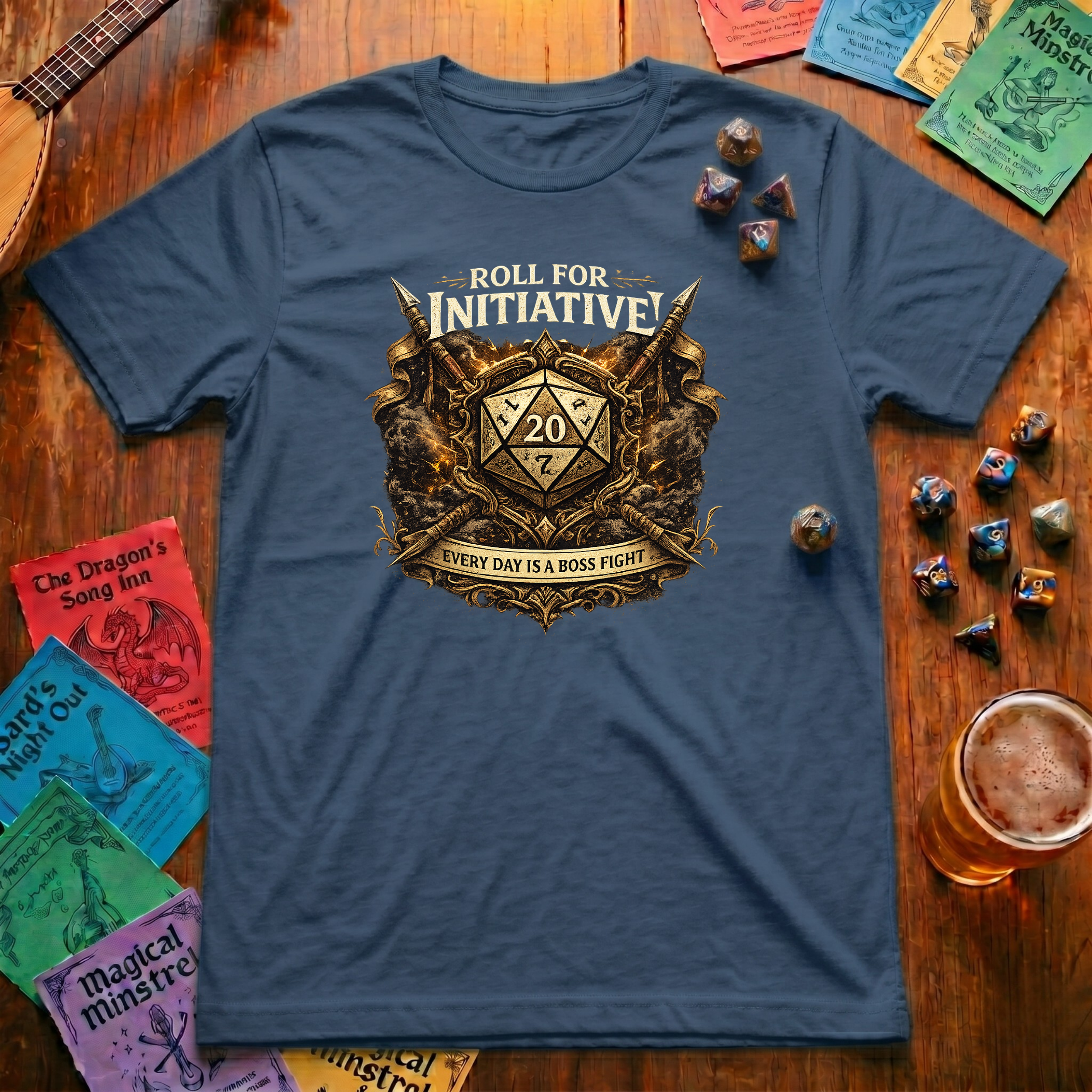 Roll for Initiative T-Shirt