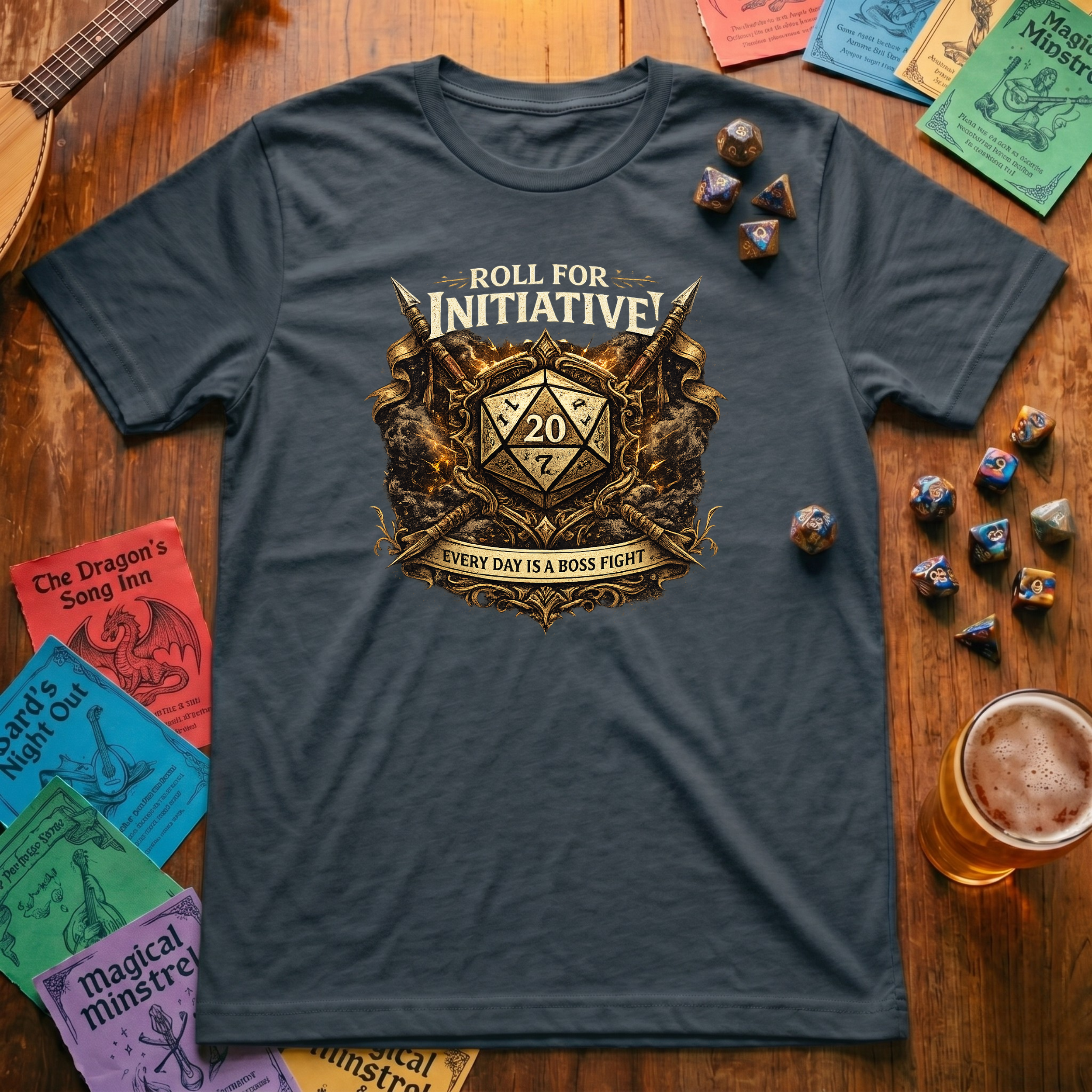 Roll for Initiative T-Shirt