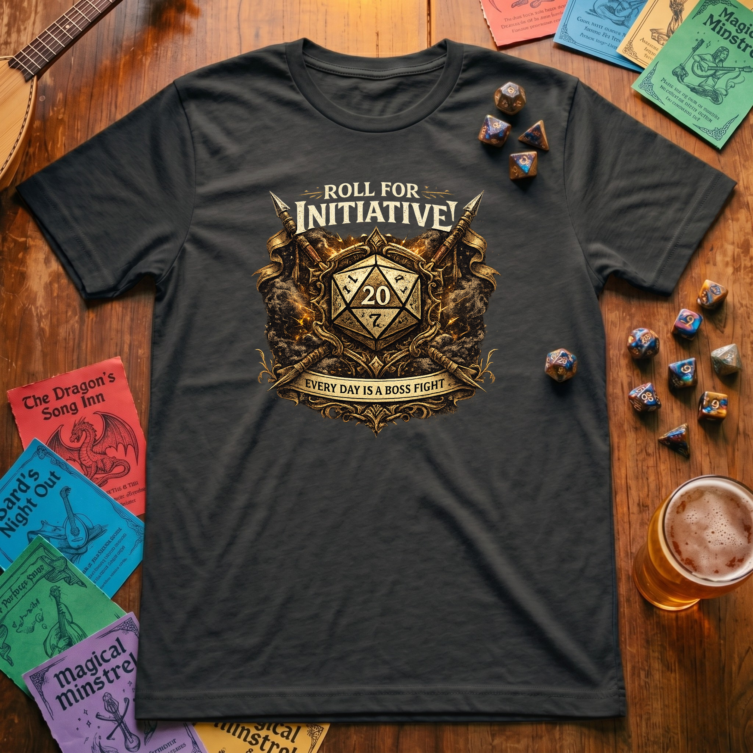 Roll for Initiative T-Shirt