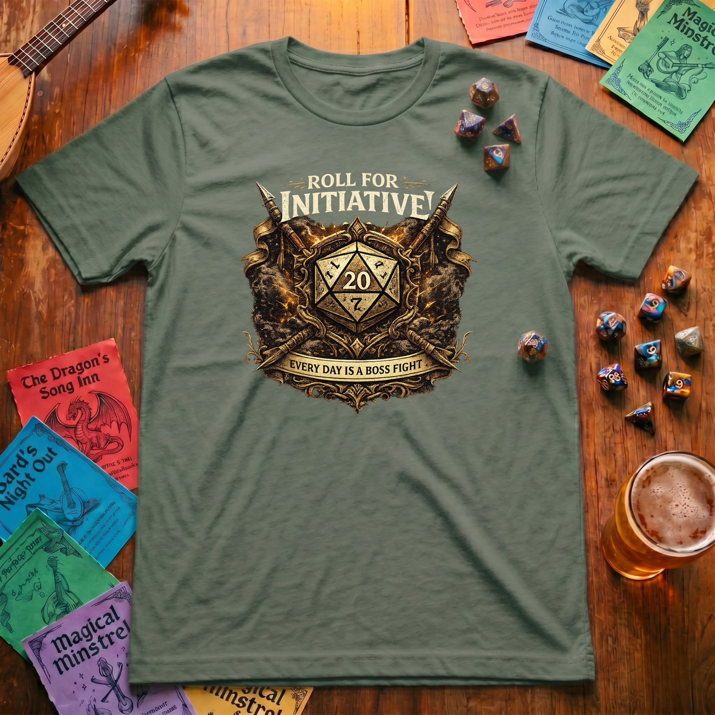 Roll for Initiative T-Shirt