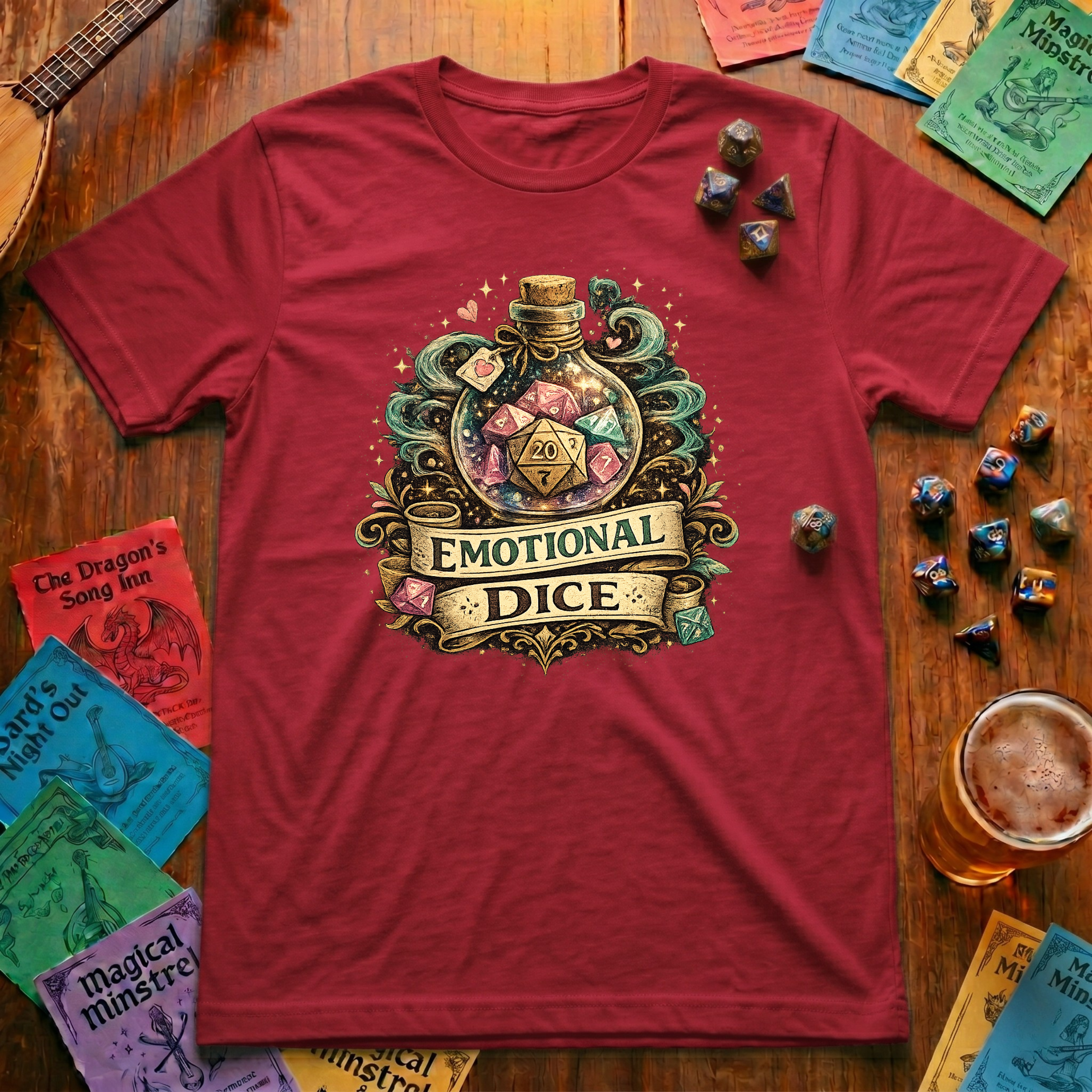 Emotional Dice T-shirt