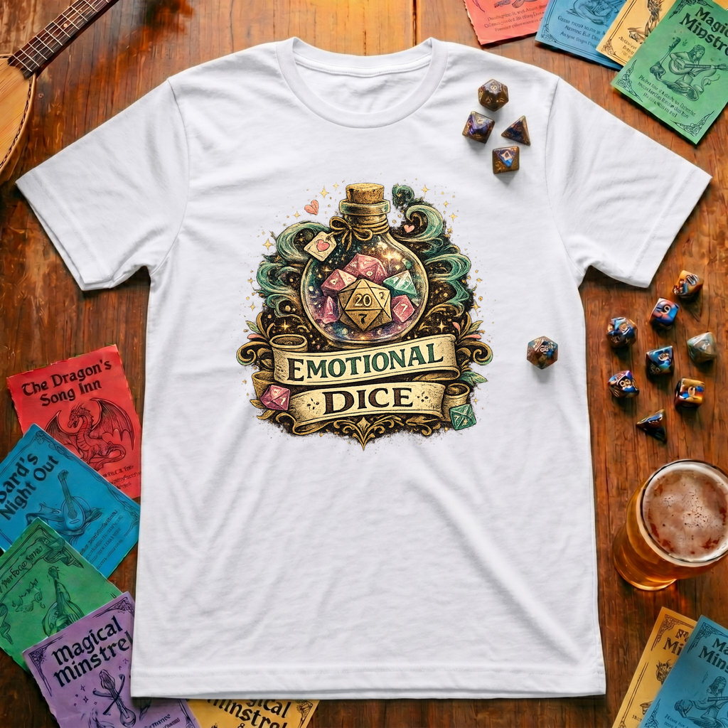 Emotional Dice T-shirt
