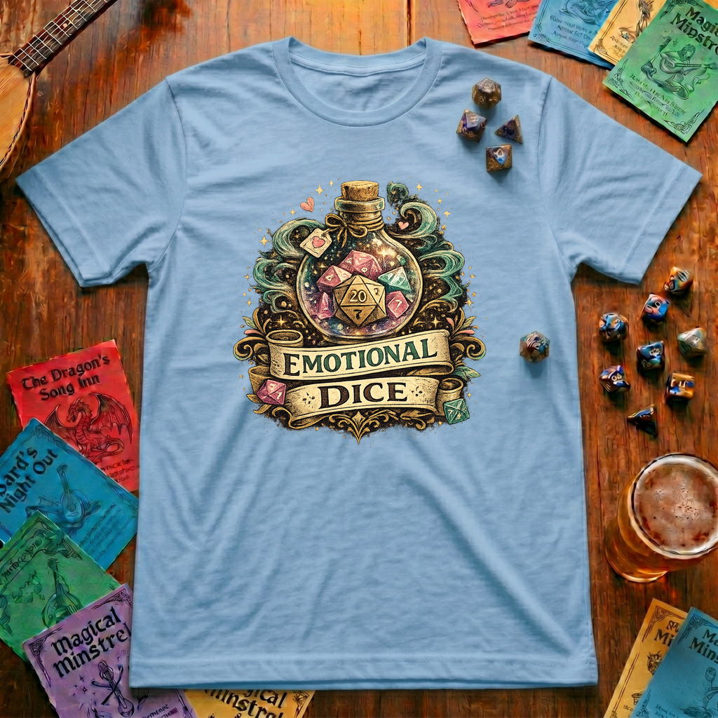 Emotional Dice T-shirt