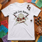 Roll Loot Repeat D20 T-shirt