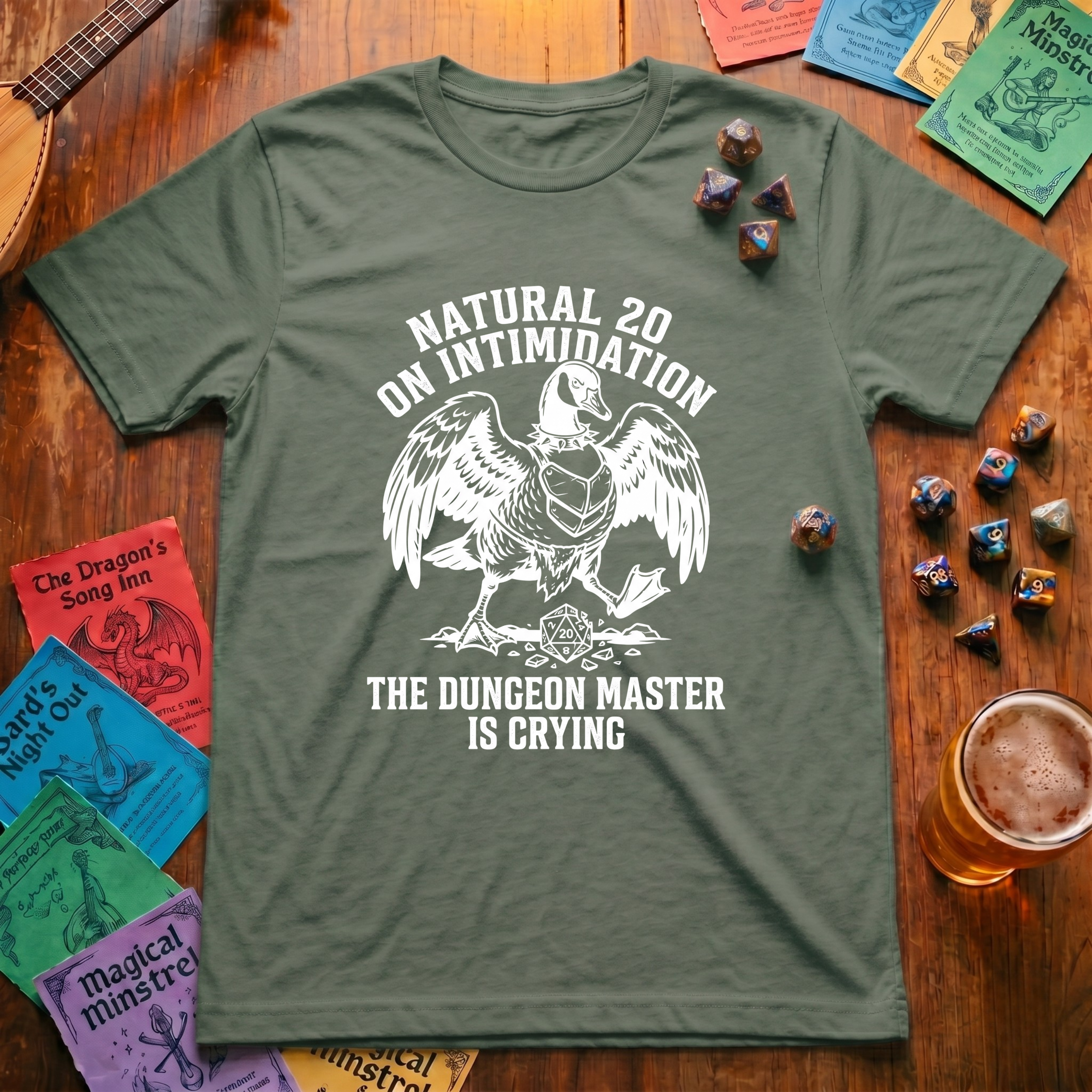 The Dungeon Master Is Crying T-Shirt