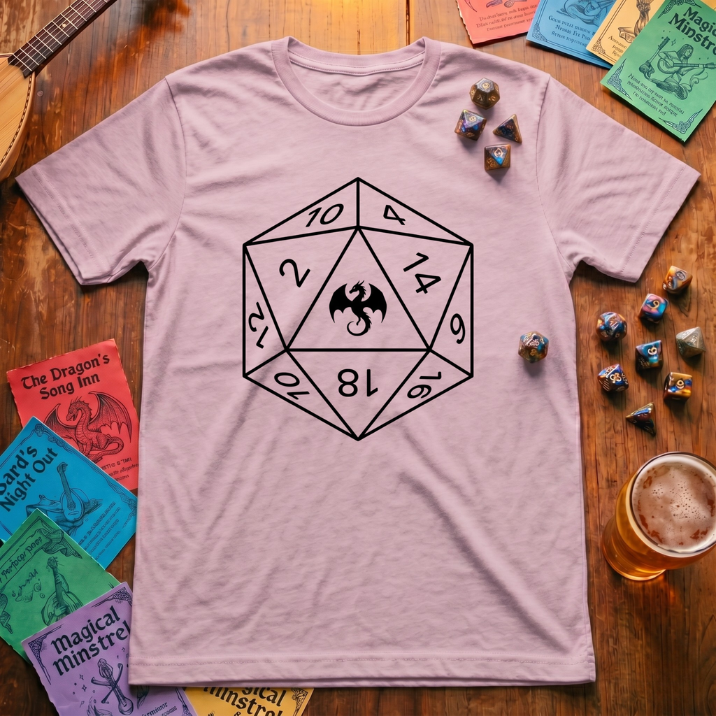 D20 Dragon T-Shirt