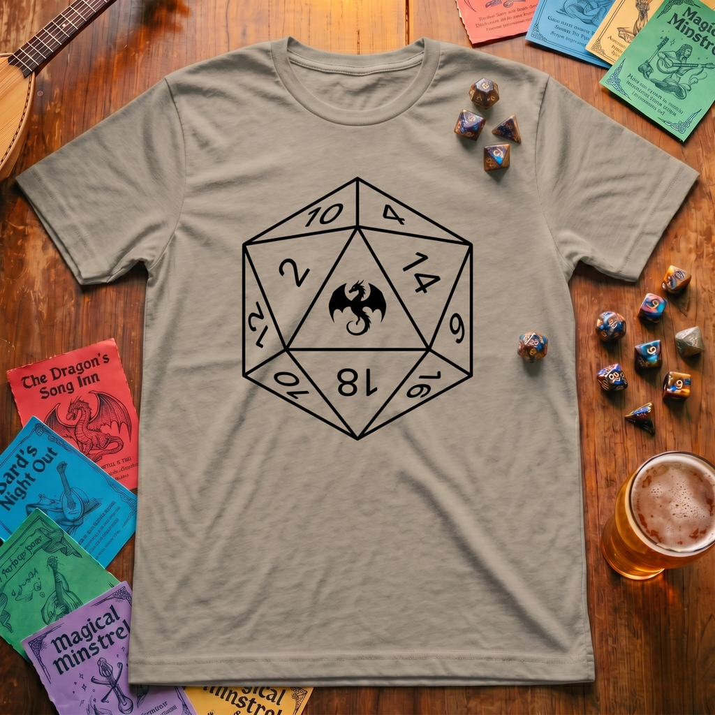 D20 Dragon T-Shirt