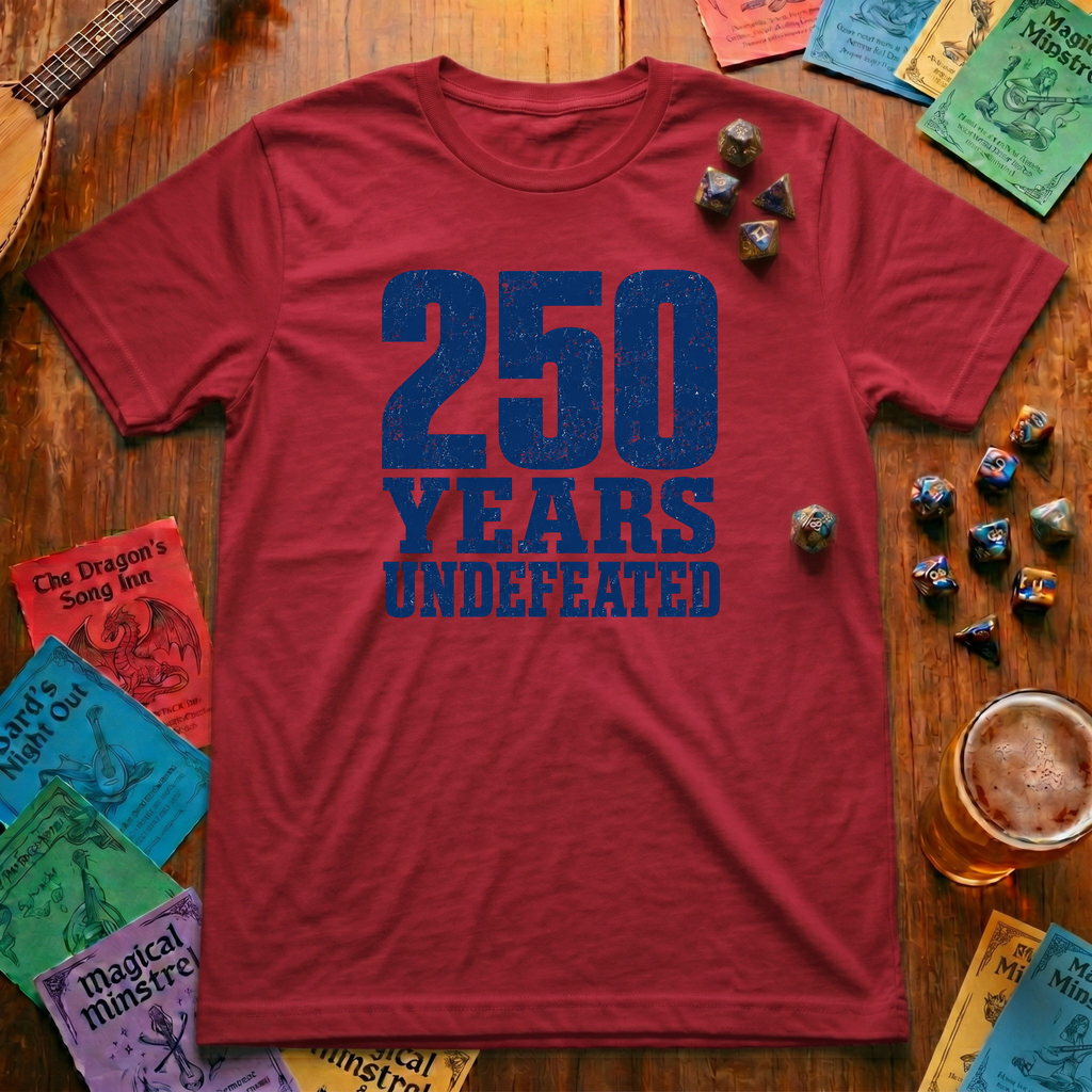250 Years Undefeated T-Shirt