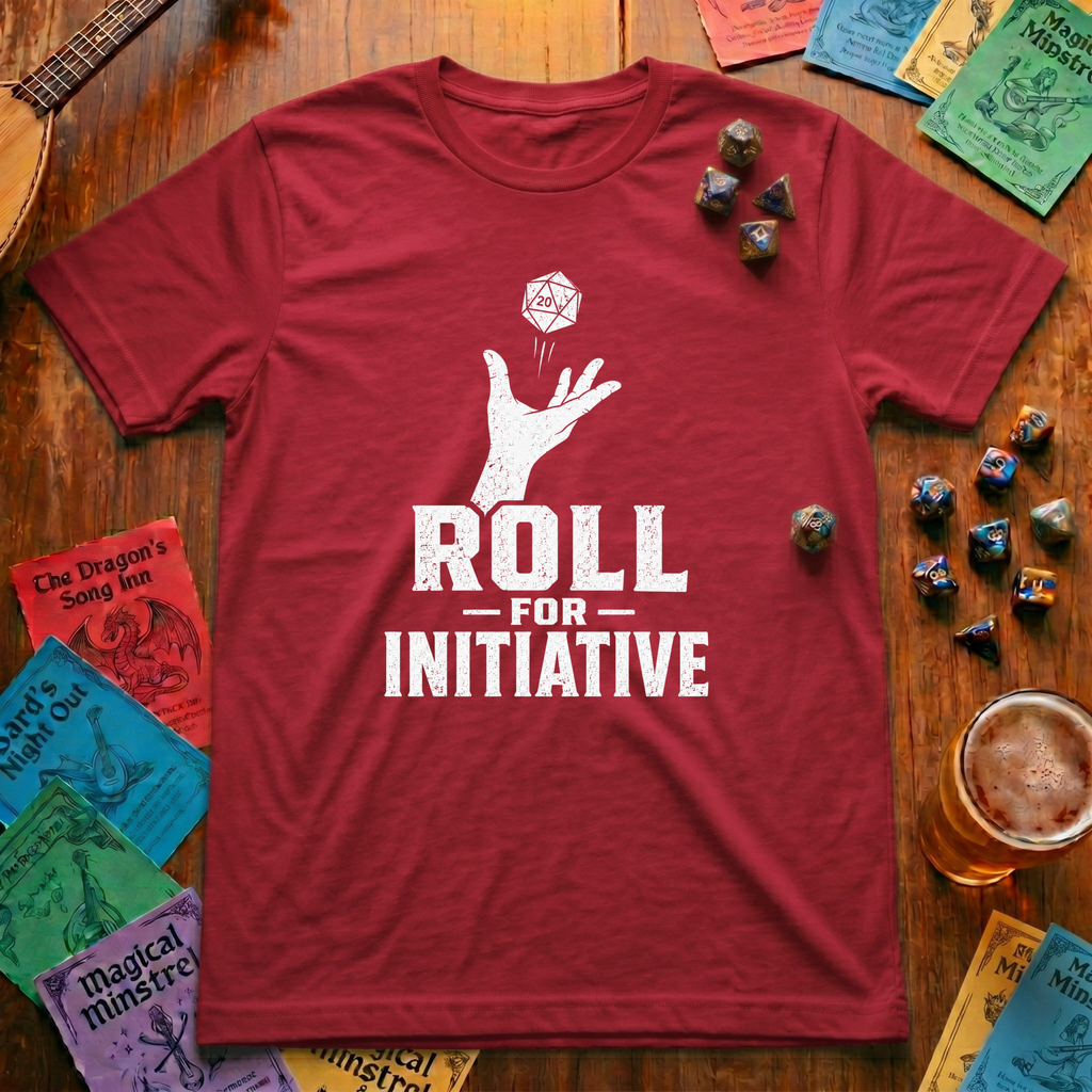 Roll For Initiative T-Shirt