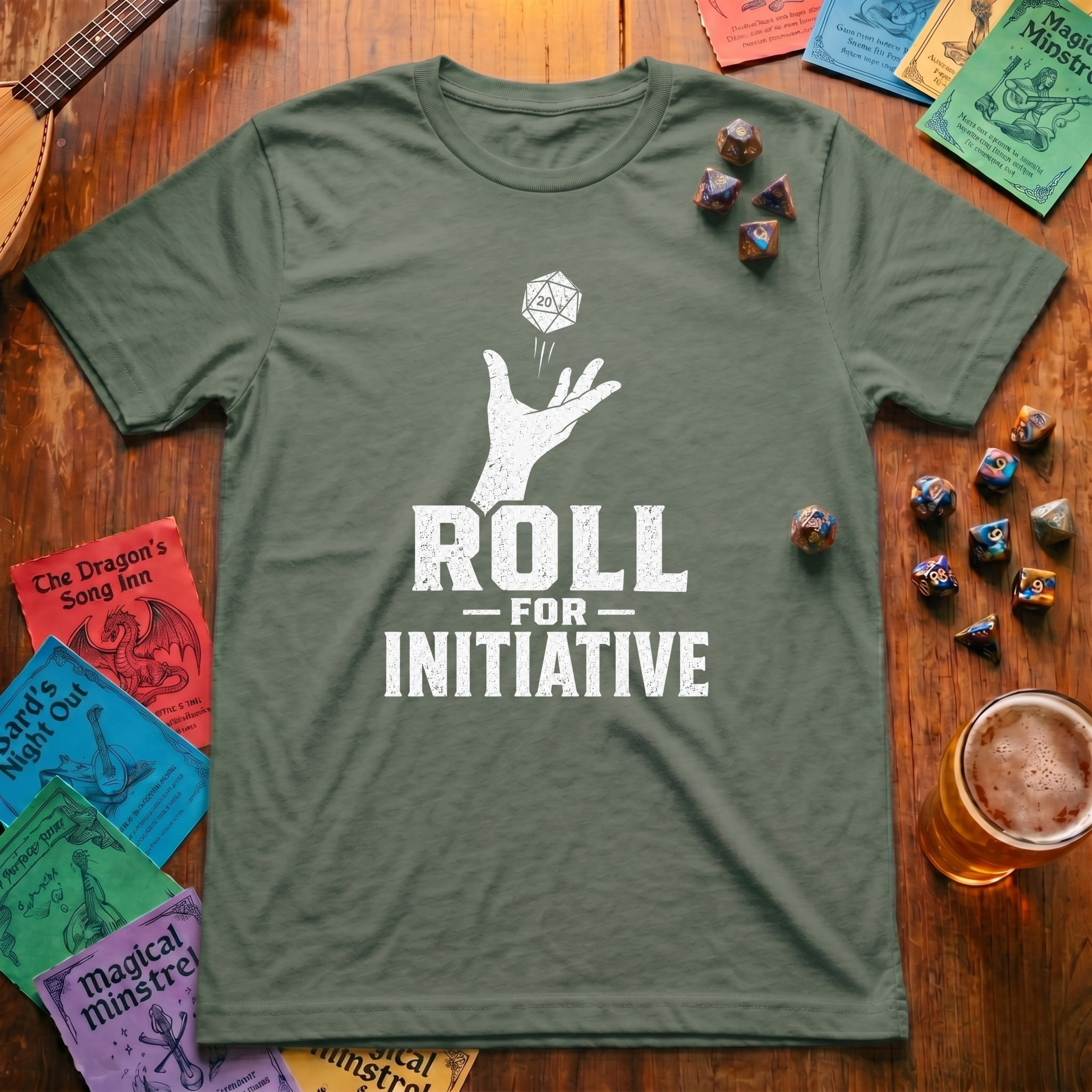 Roll For Initiative T-Shirt