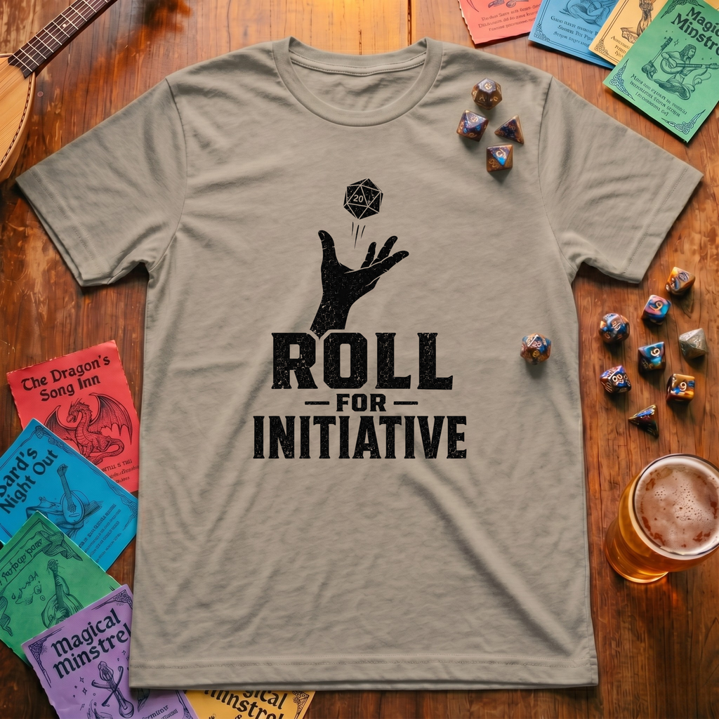 Roll For Initiative T-Shirt