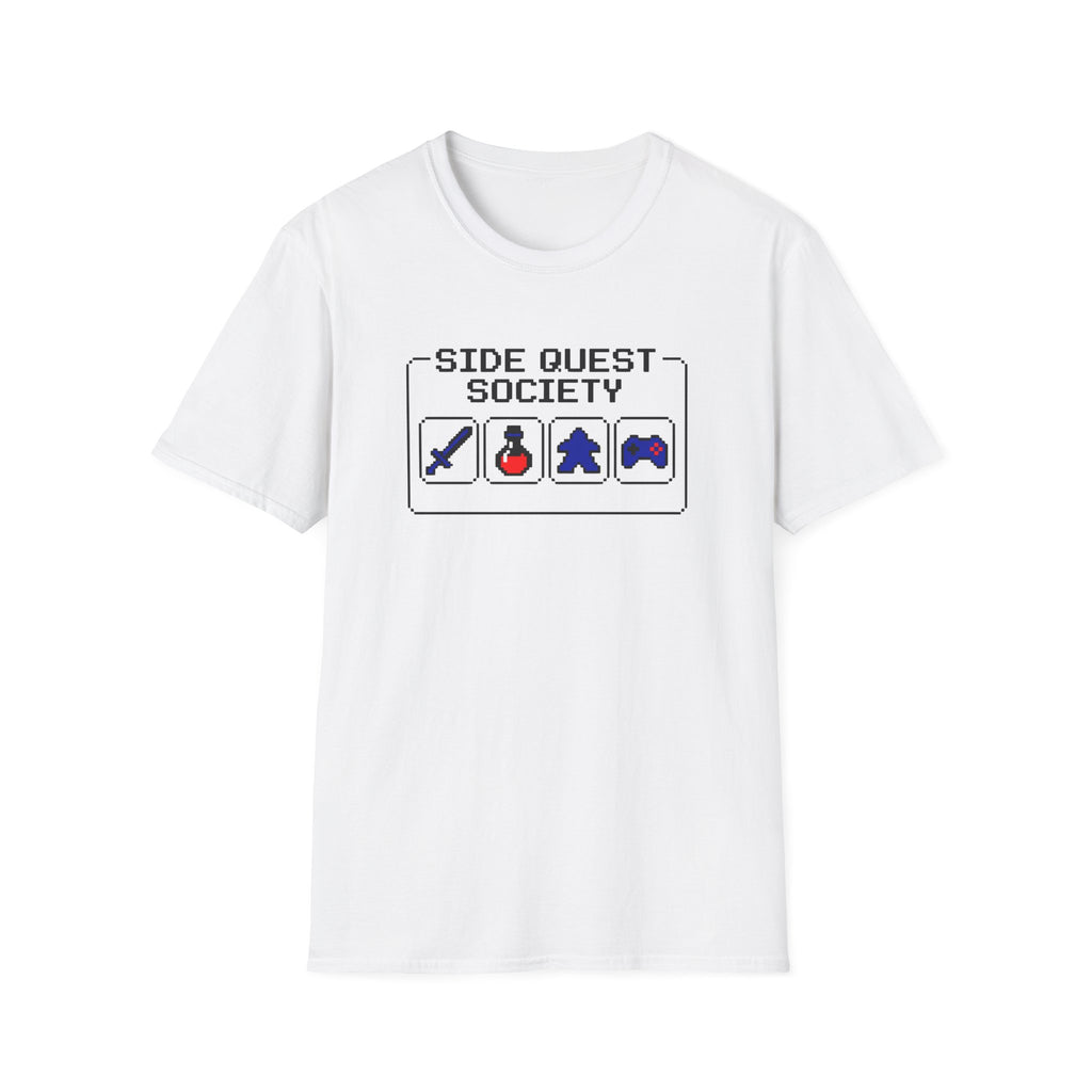 8-Bit Side Quest Society T-Shirt