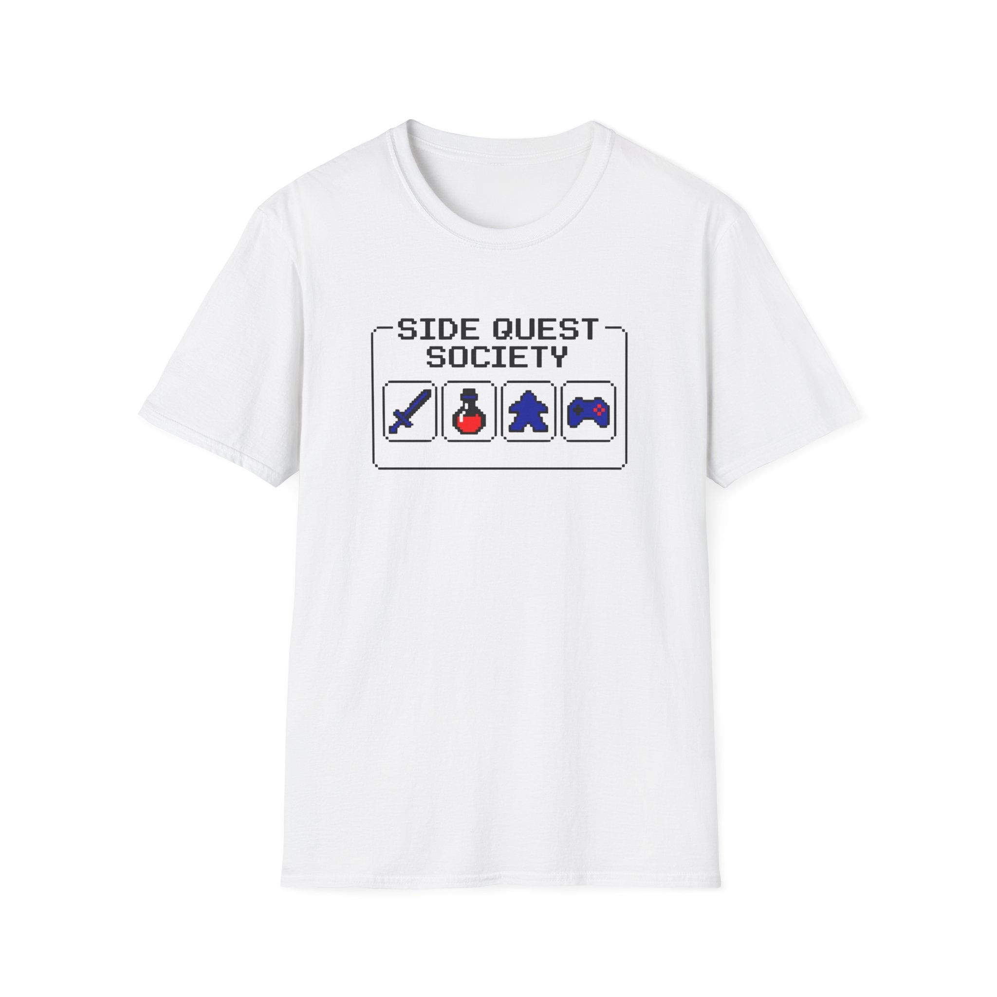 8-Bit Side Quest Society T-Shirt