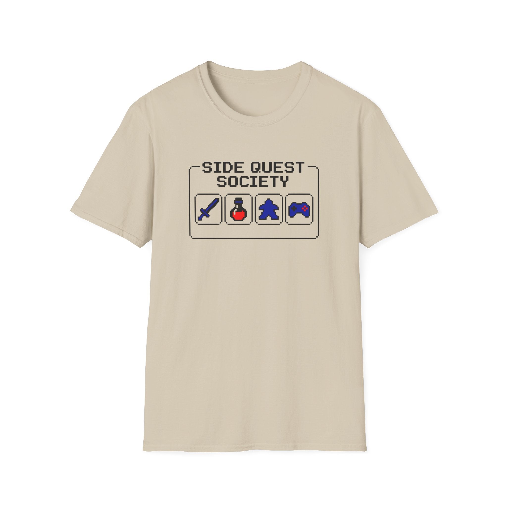 8-Bit Side Quest Society T-Shirt