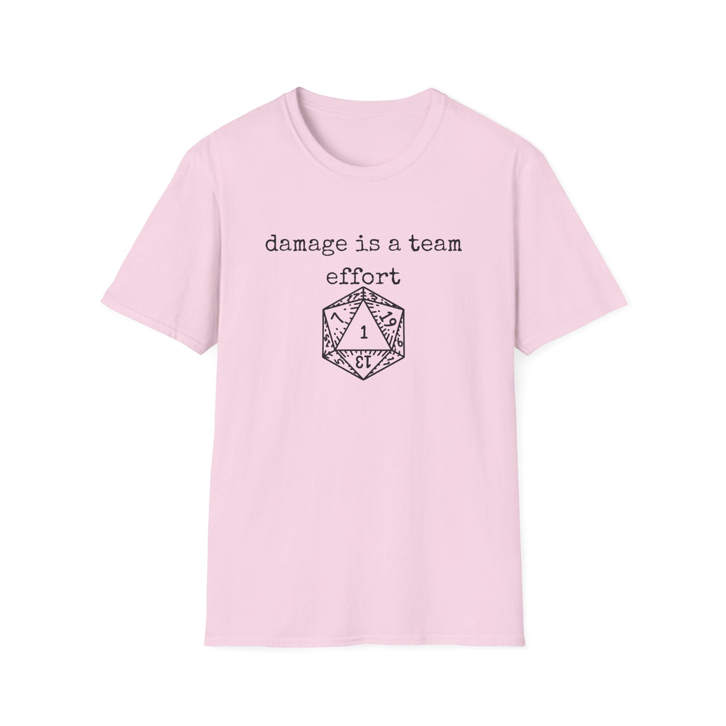Damage Is a Team Effort T-Shirt