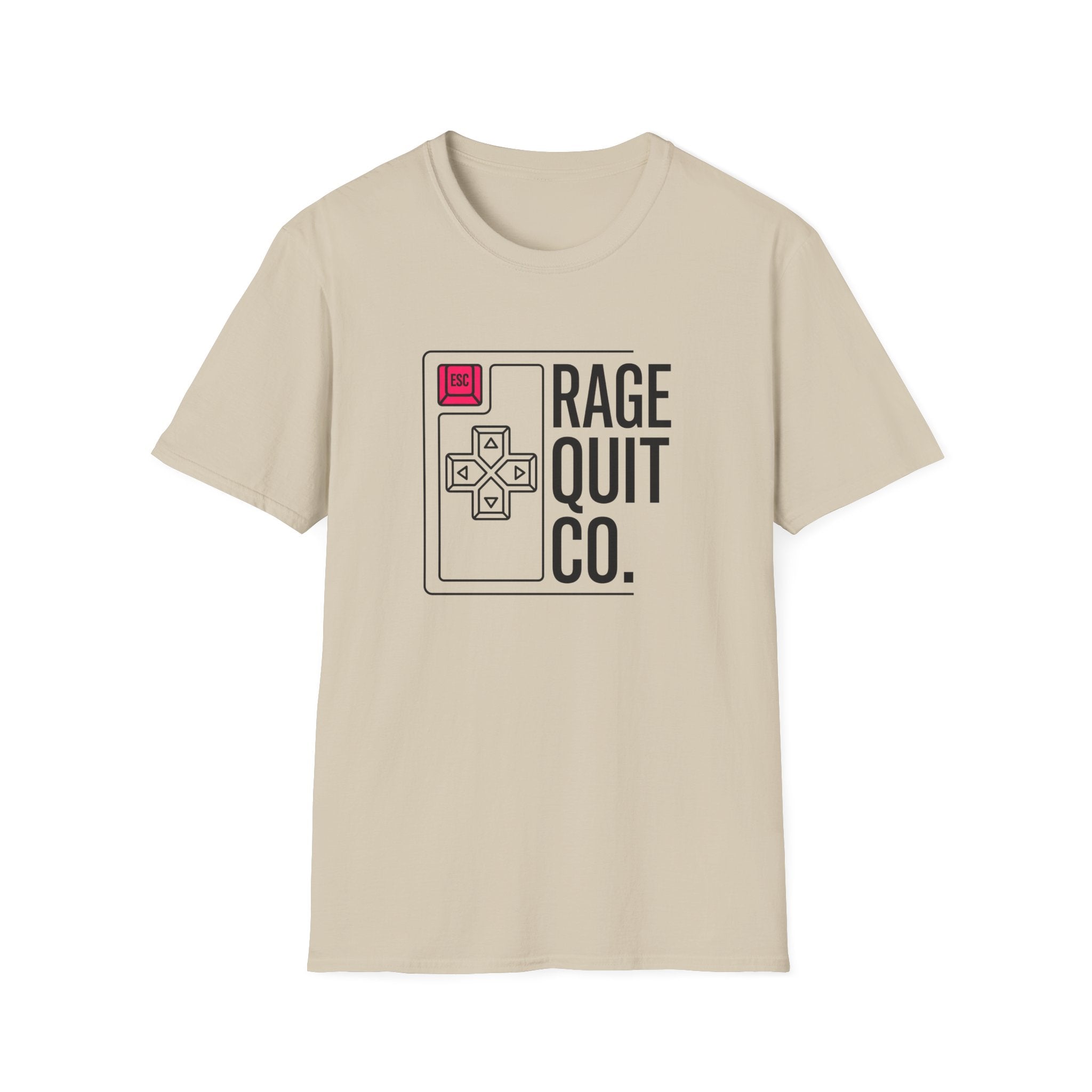 Rage Quit Co. Line Art T-shirt