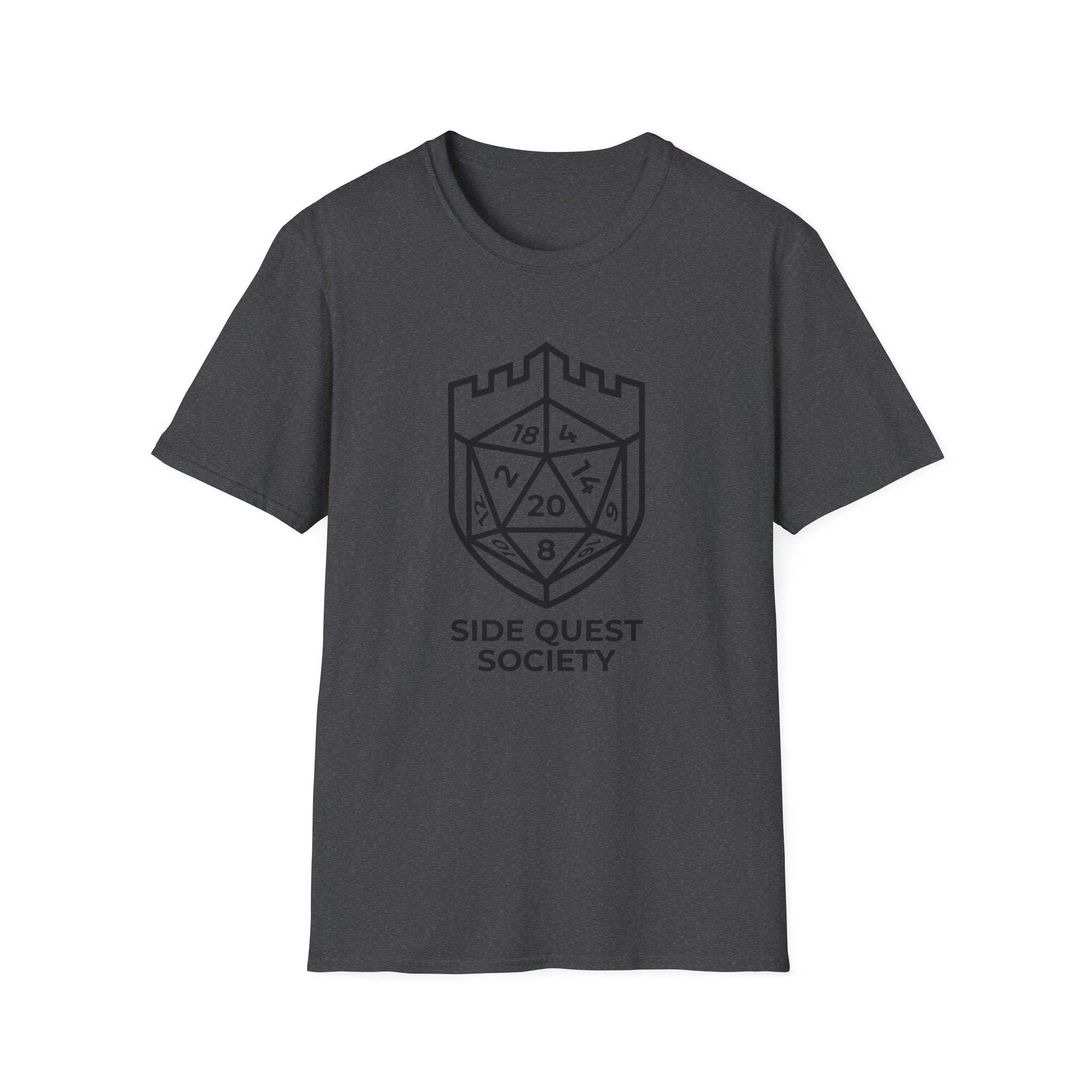 Side Quest Society D20 Crest T-Shirt