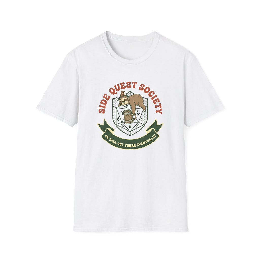 Side Quest Sloth Society T-shirt